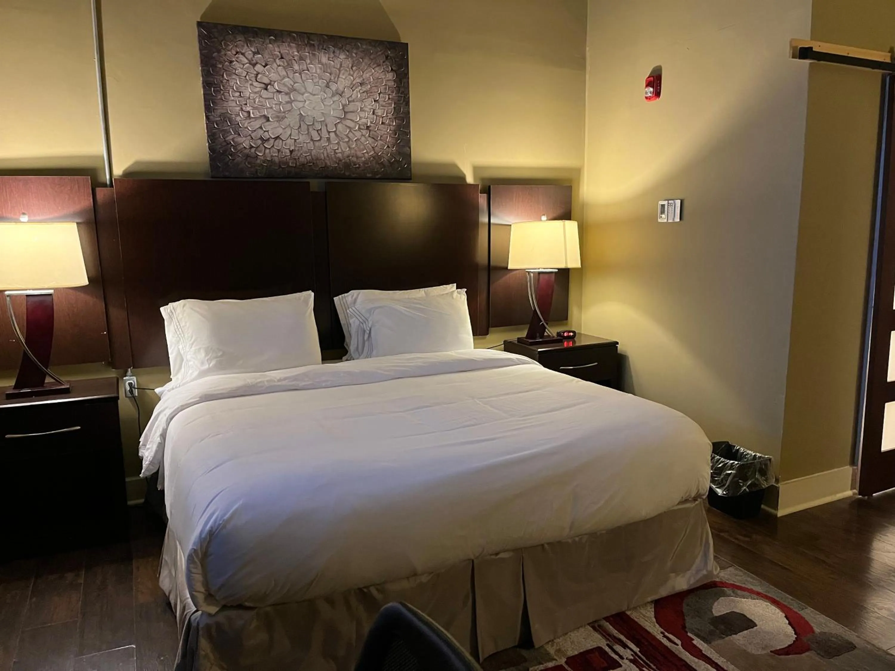 Bed in The Skylight Hotel