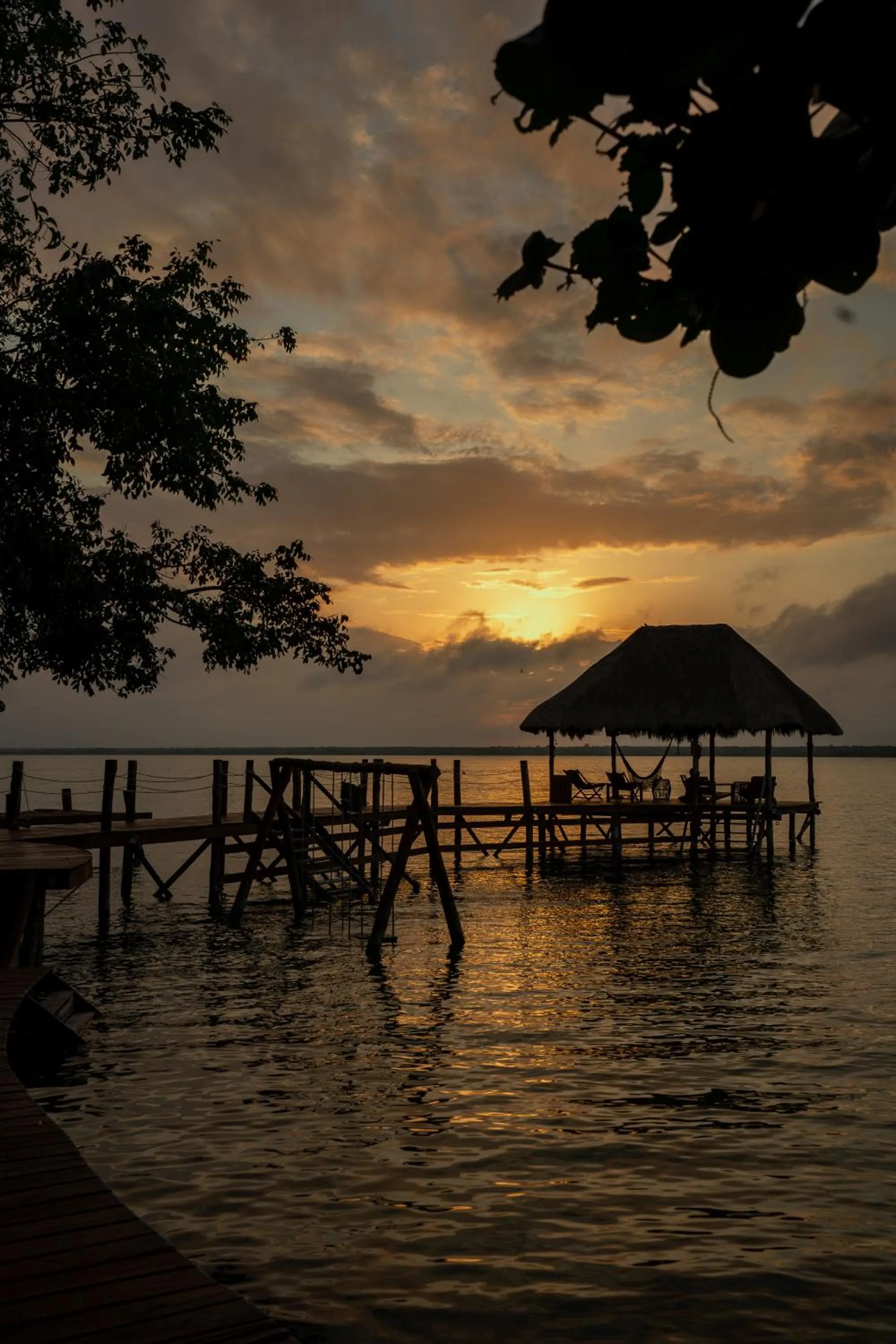 Lake view in Khaban Bacalar Hotel Boutique