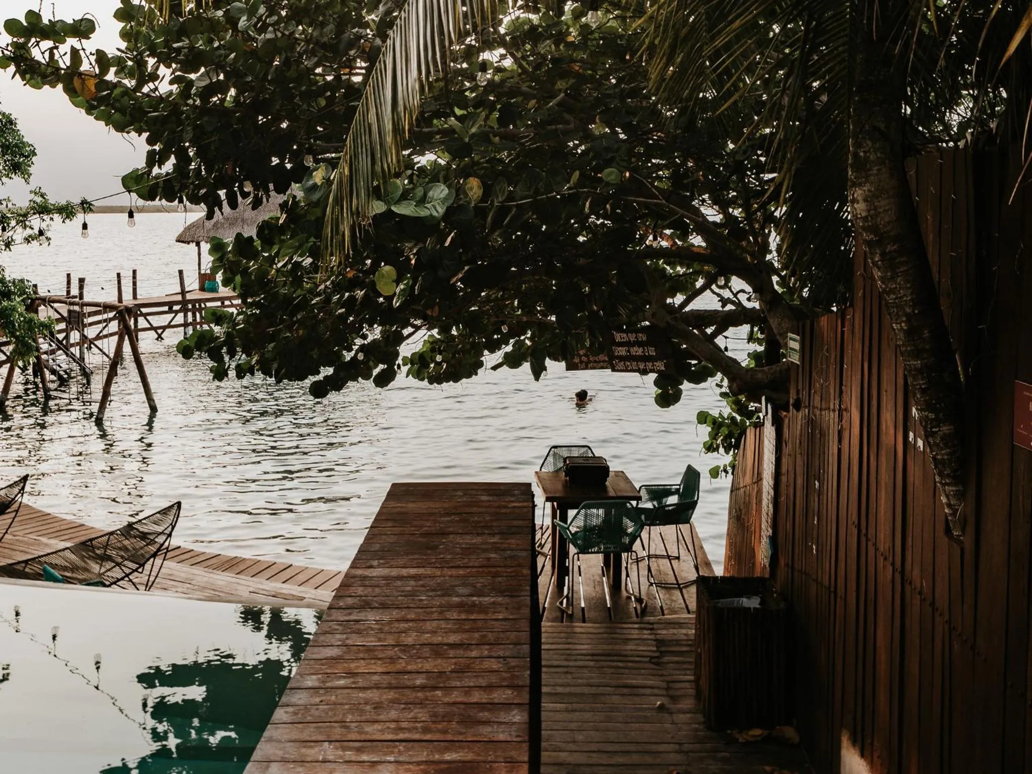 Natural landscape in Khaban Bacalar Hotel Boutique