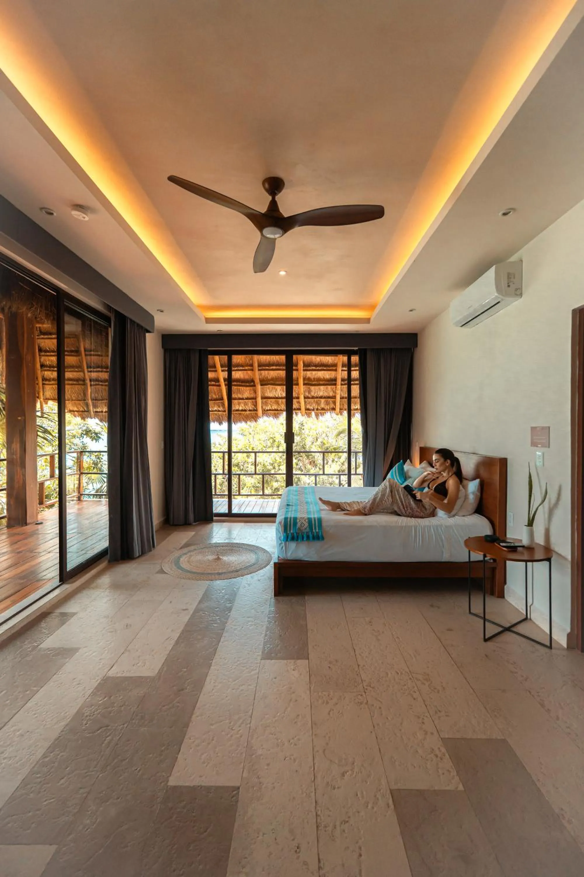 Bed in Khaban Bacalar Hotel Boutique