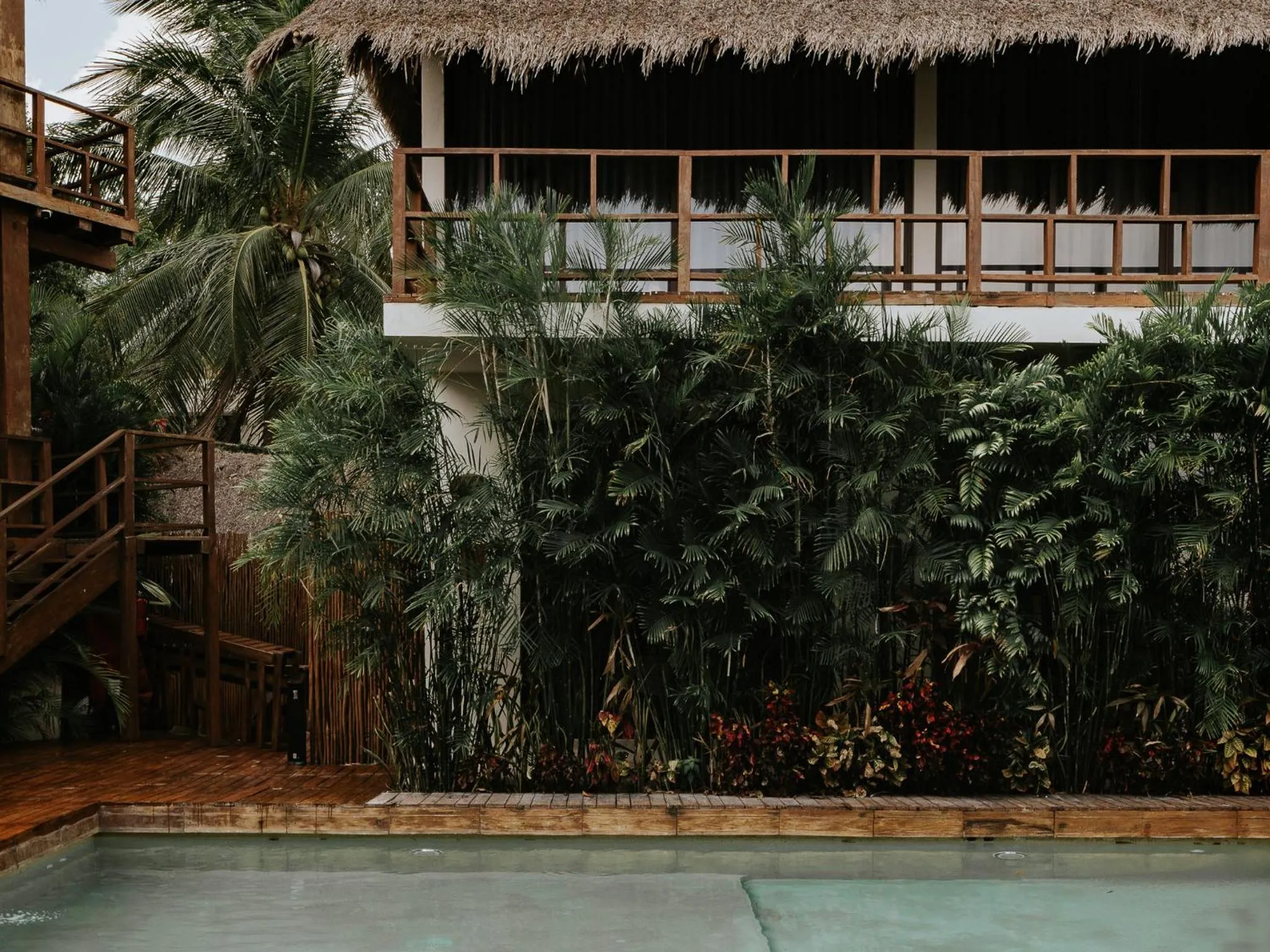 Garden view in Khaban Bacalar Hotel Boutique