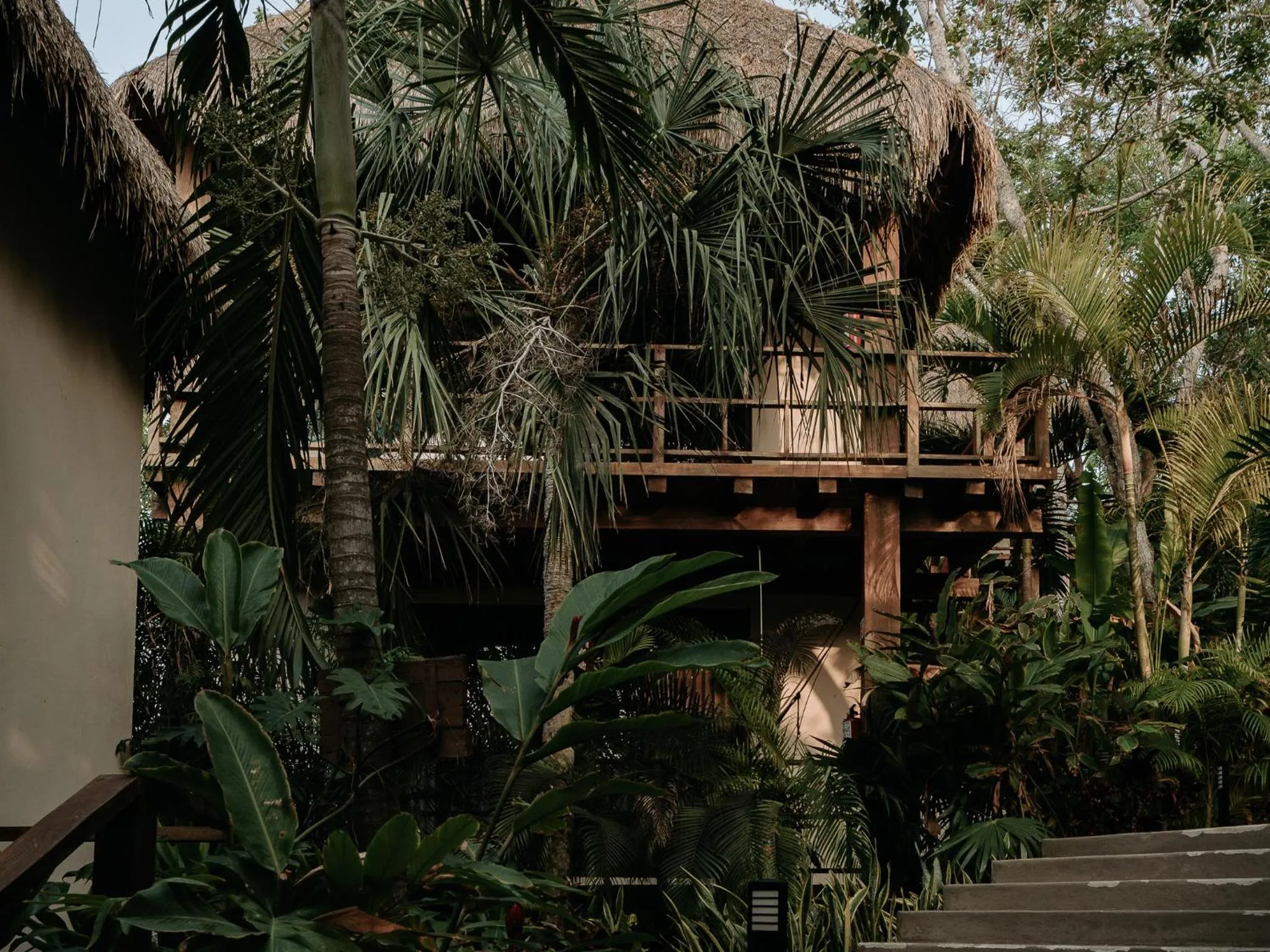 Garden view in Khaban Bacalar Hotel Boutique