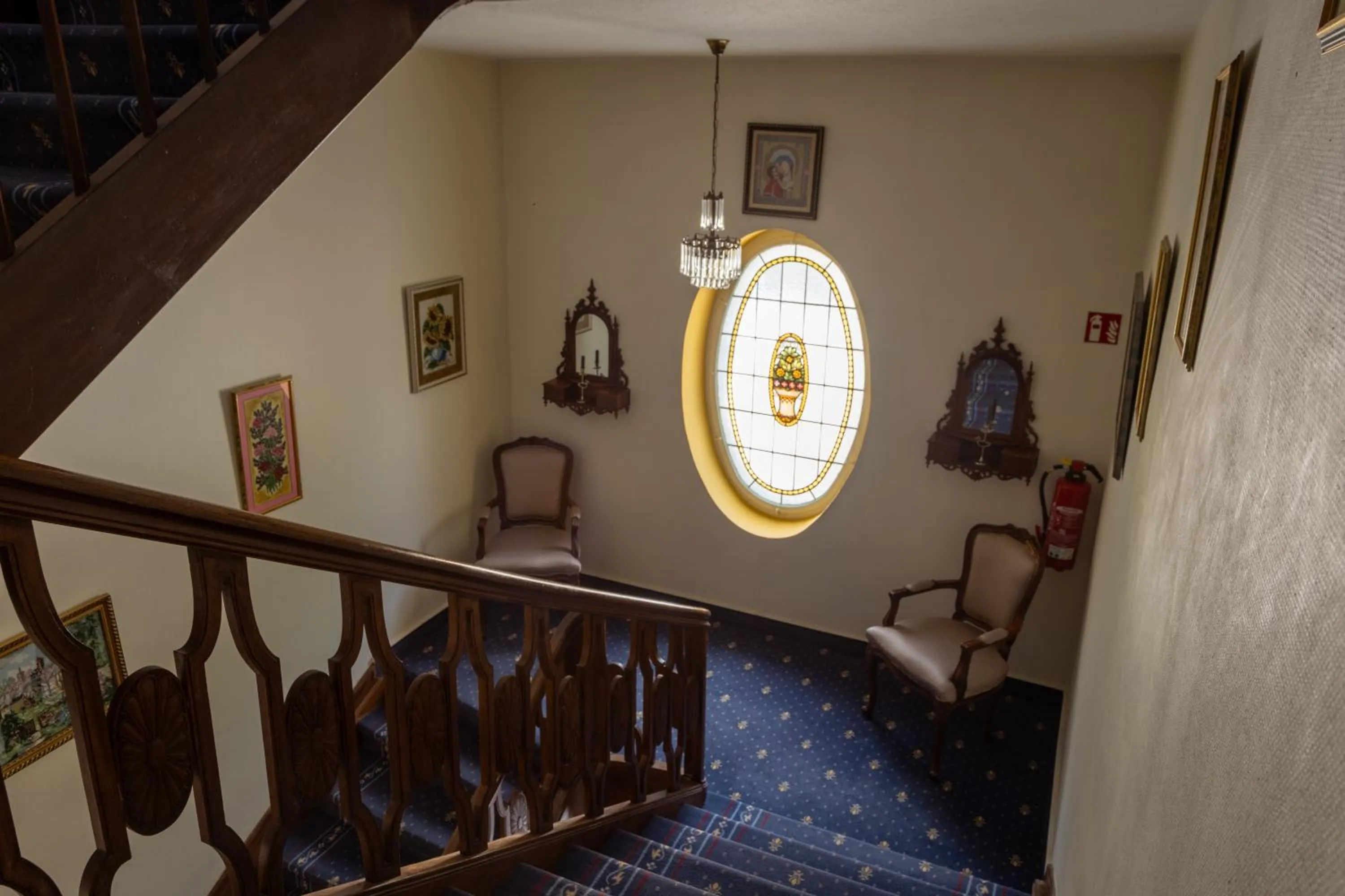 Decorative detail in Hotel Weisses Haus