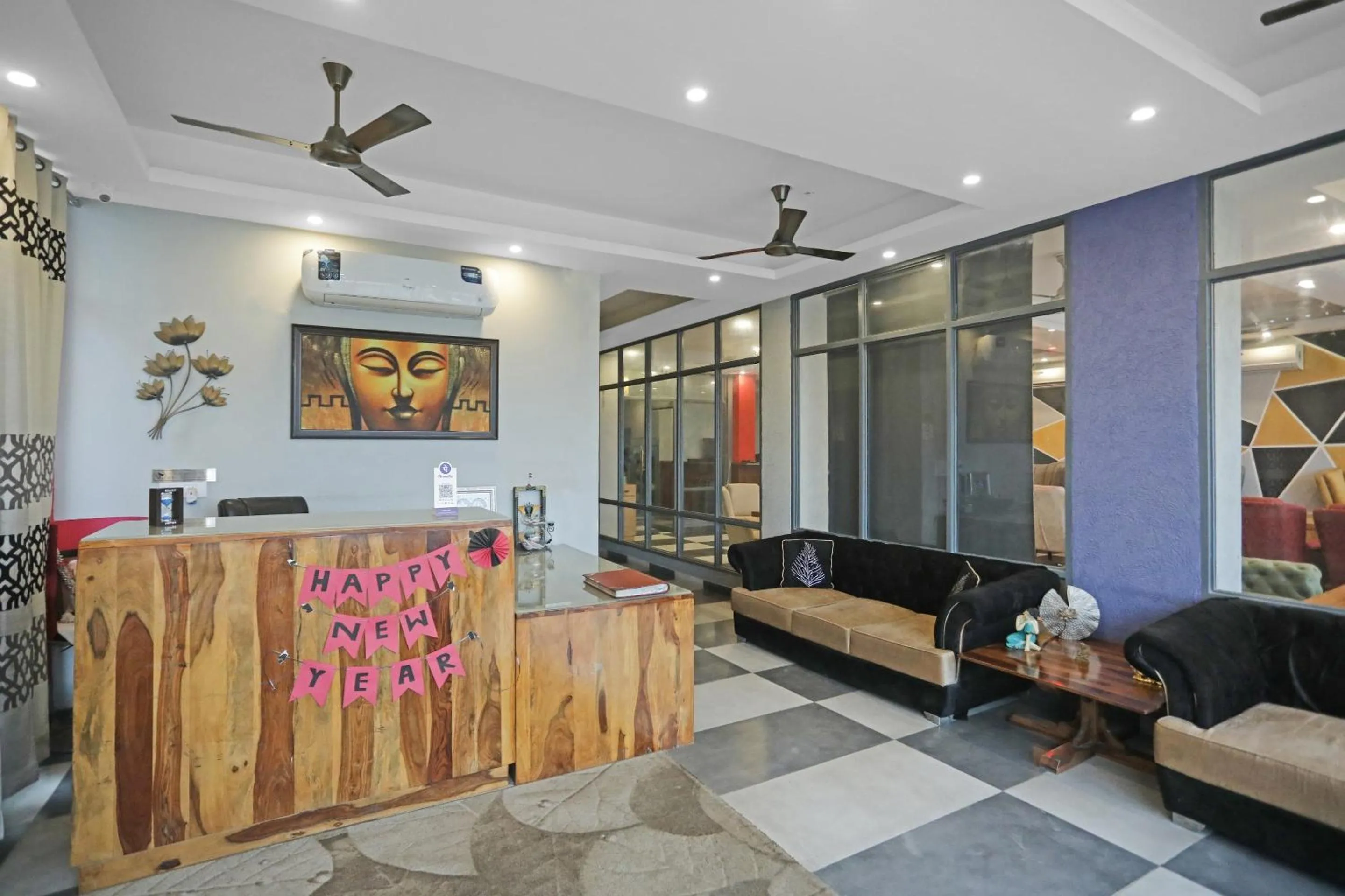 Lobby or reception in Super Hotel O Heart Beat Hotel