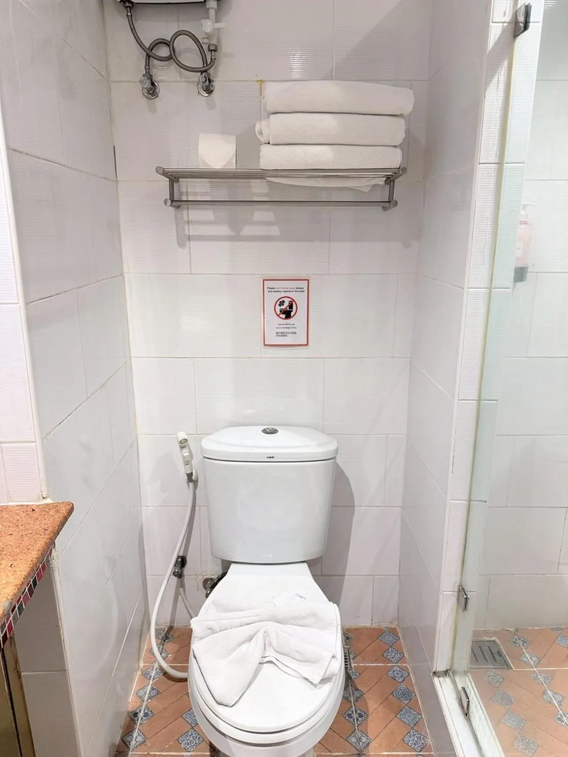 Bathroom in Studio F Sukhumvit