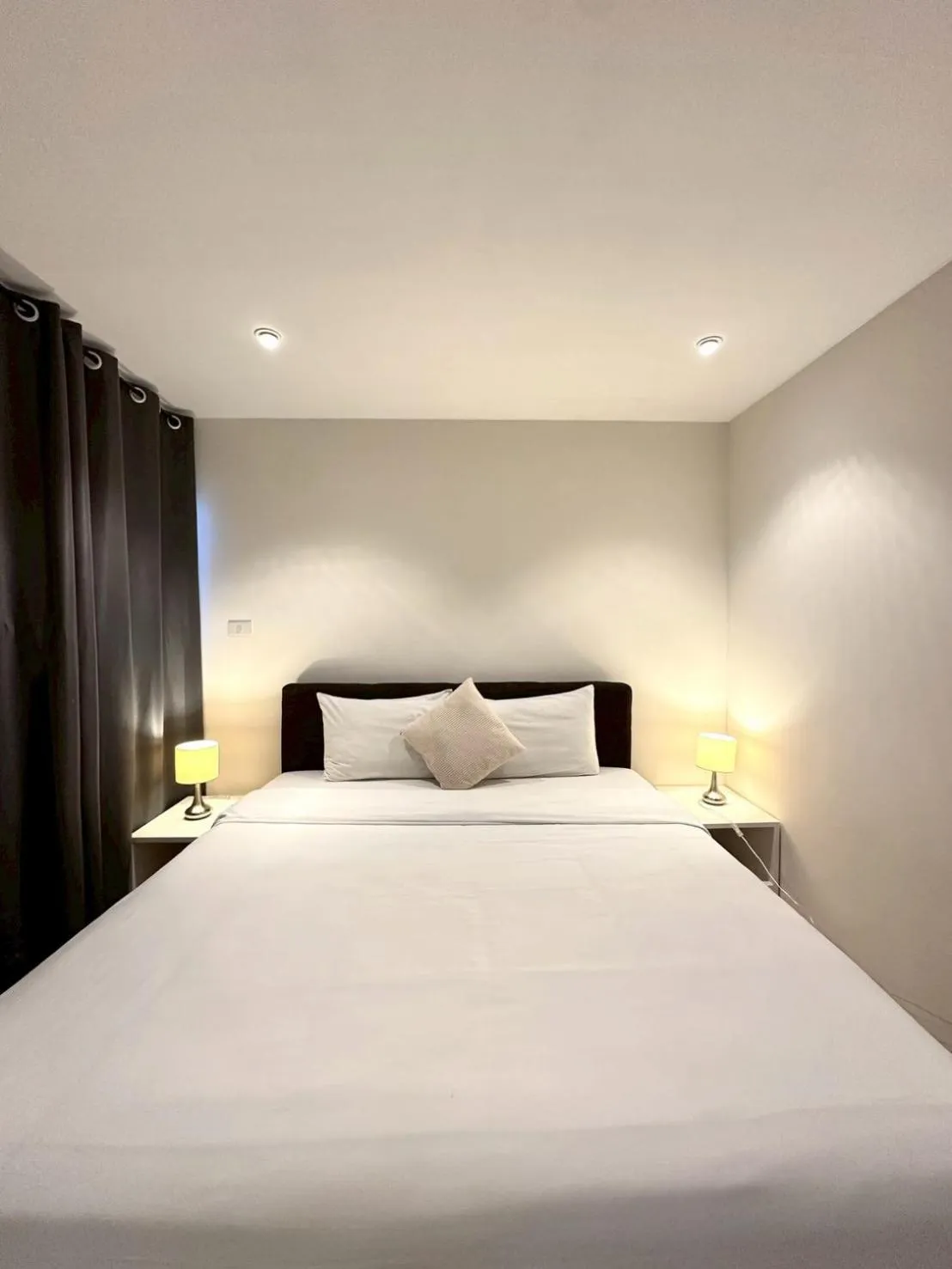 Bed in Studio F Sukhumvit