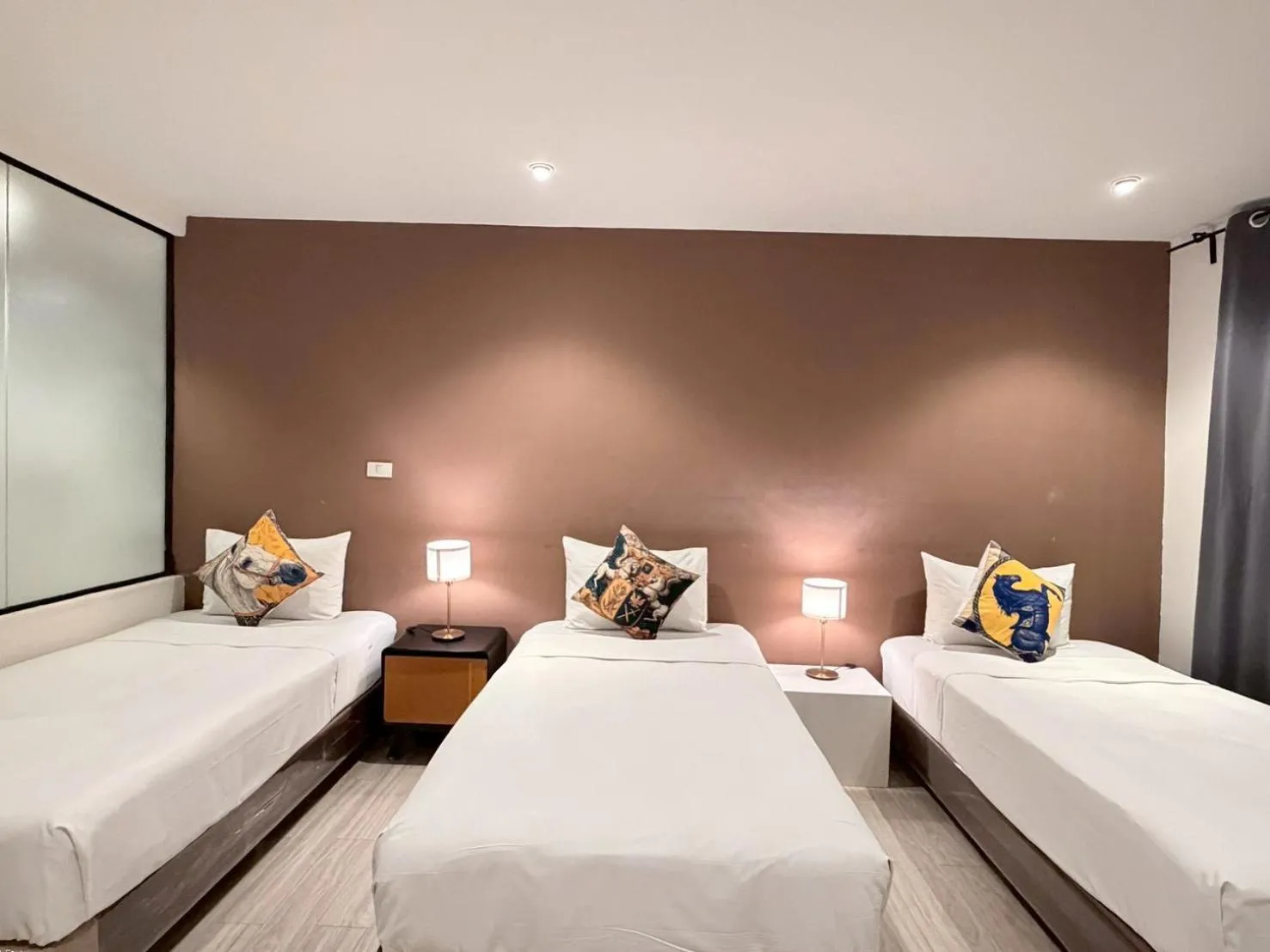 Bed in Studio F Sukhumvit