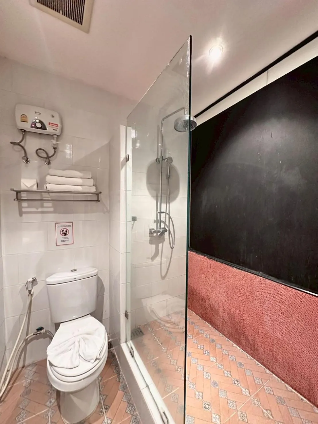 Bathroom in Studio F Sukhumvit