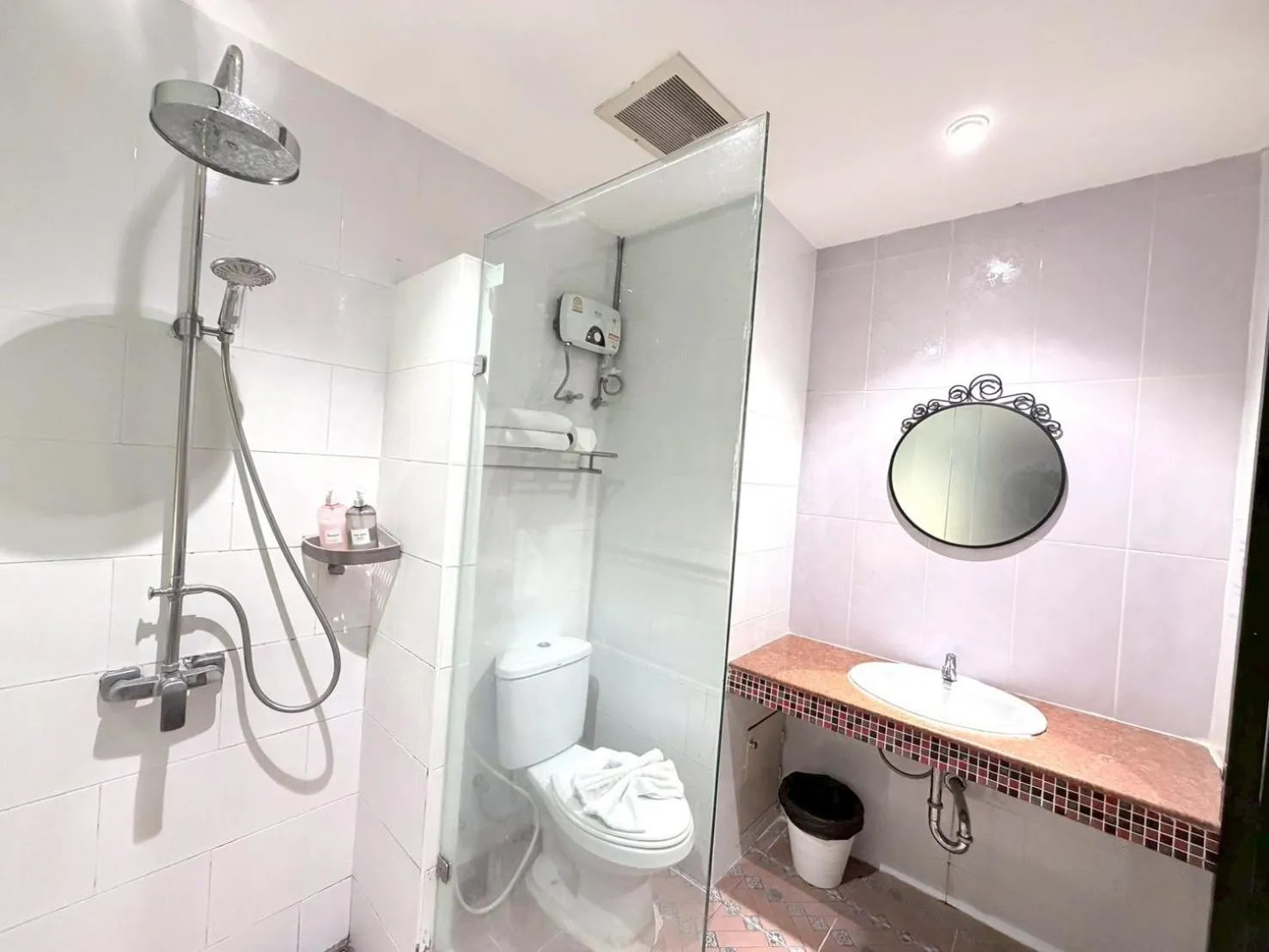 Bathroom in Studio F Sukhumvit