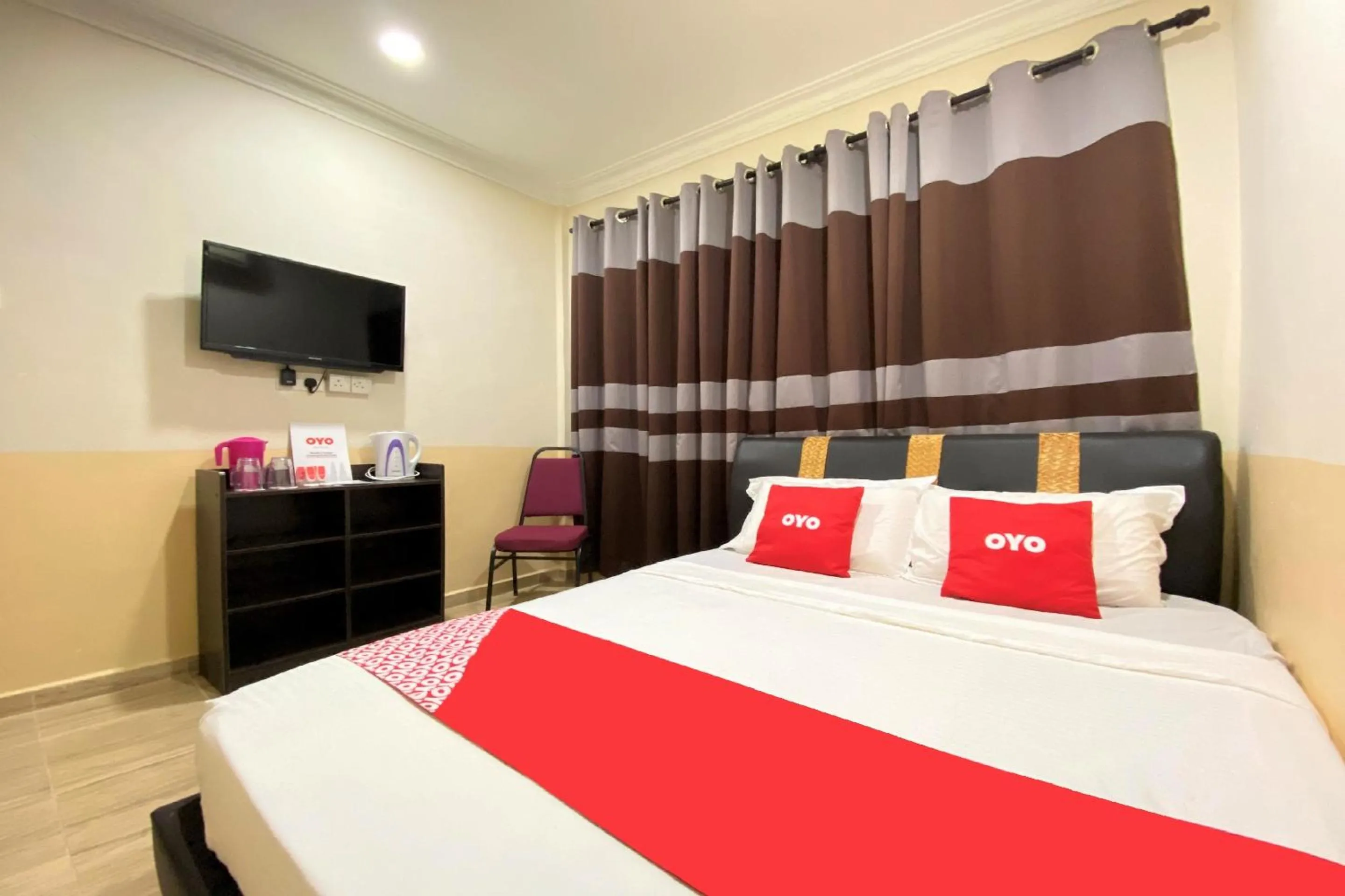 Bedroom, Bed in Hotel O Bayu Sintok Motel