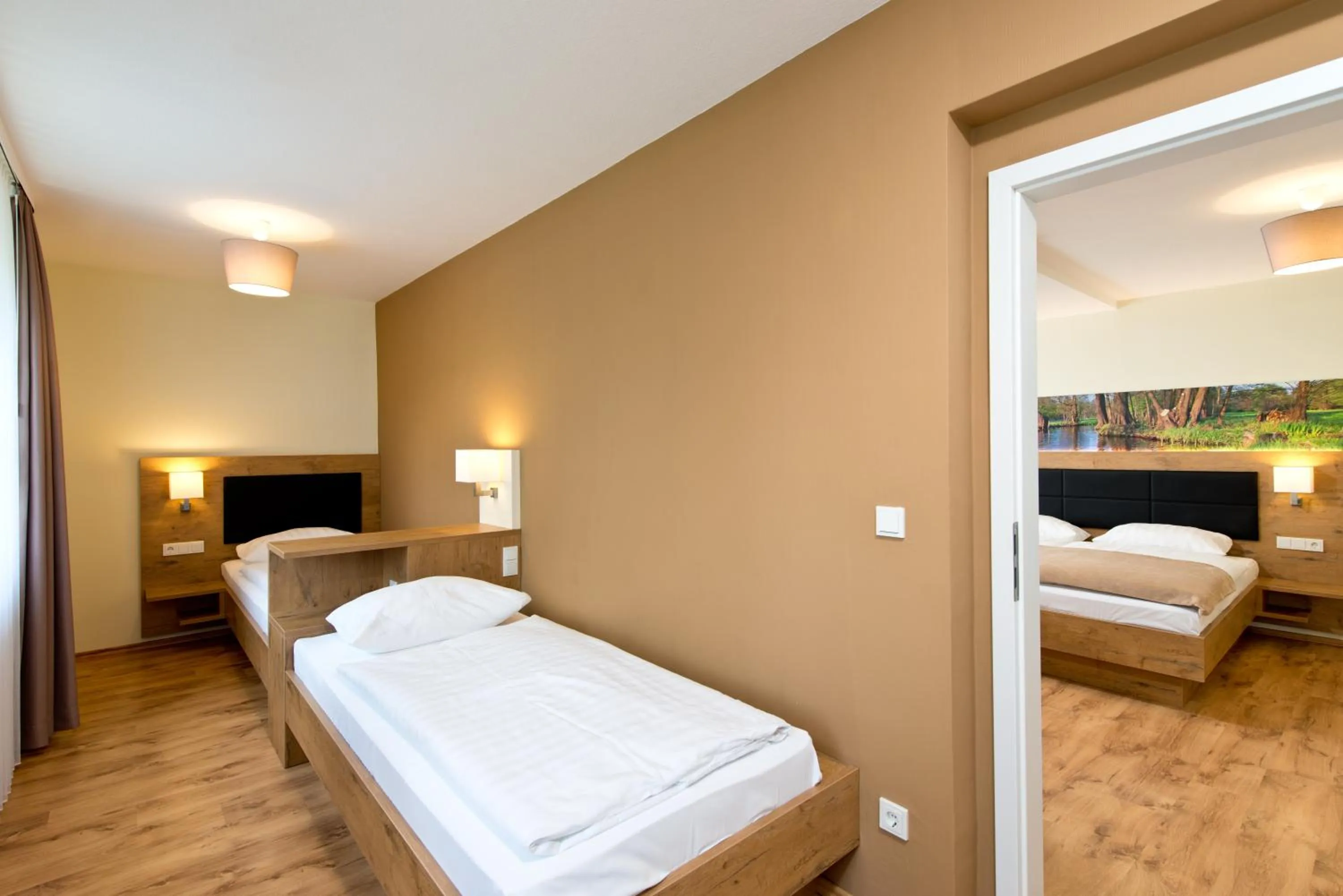 Bedroom, Bed in Spreewaldhotel Stephanshof