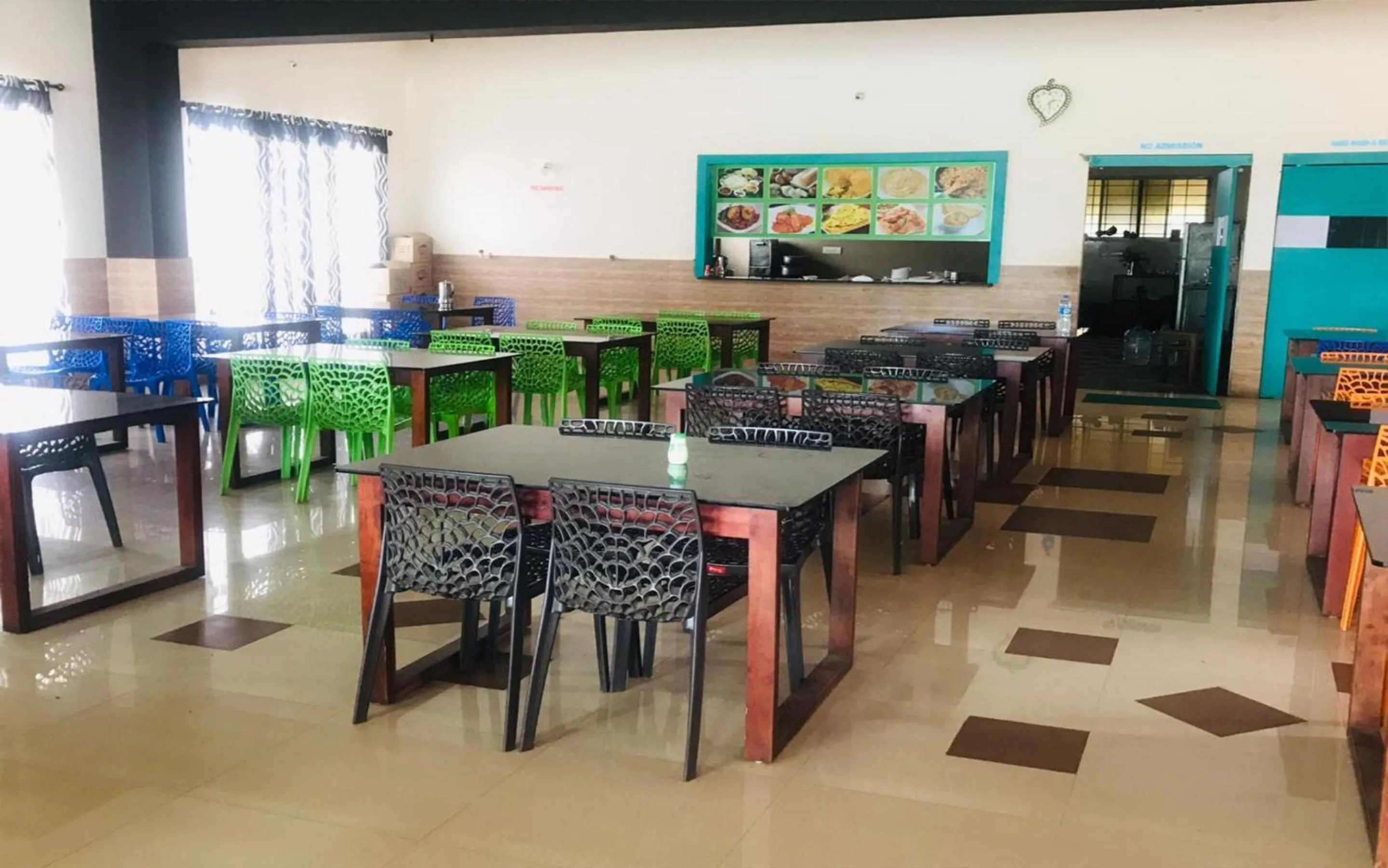 Restaurant/places to eat in Green Valley Residency