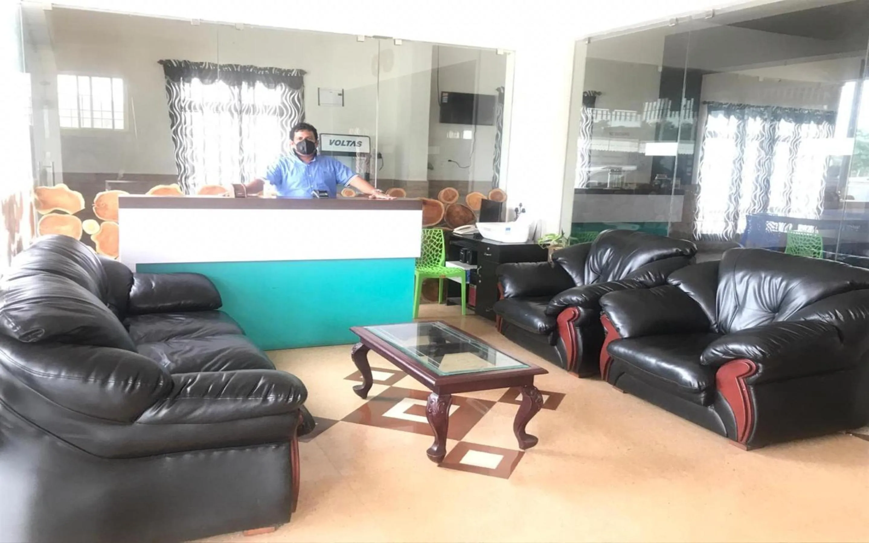 Lobby or reception in Green Valley Residency