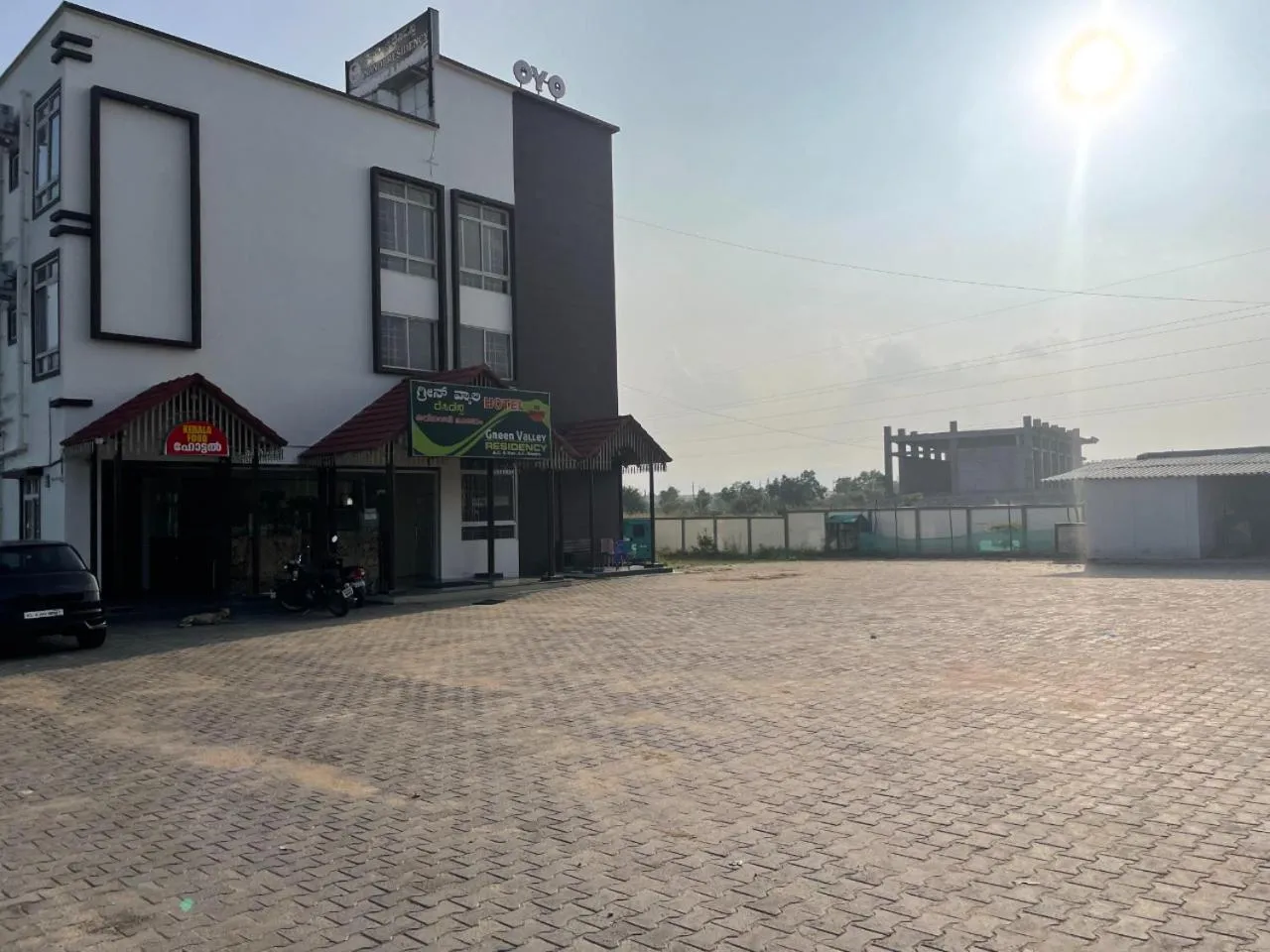 Property building in Green Valley Residency