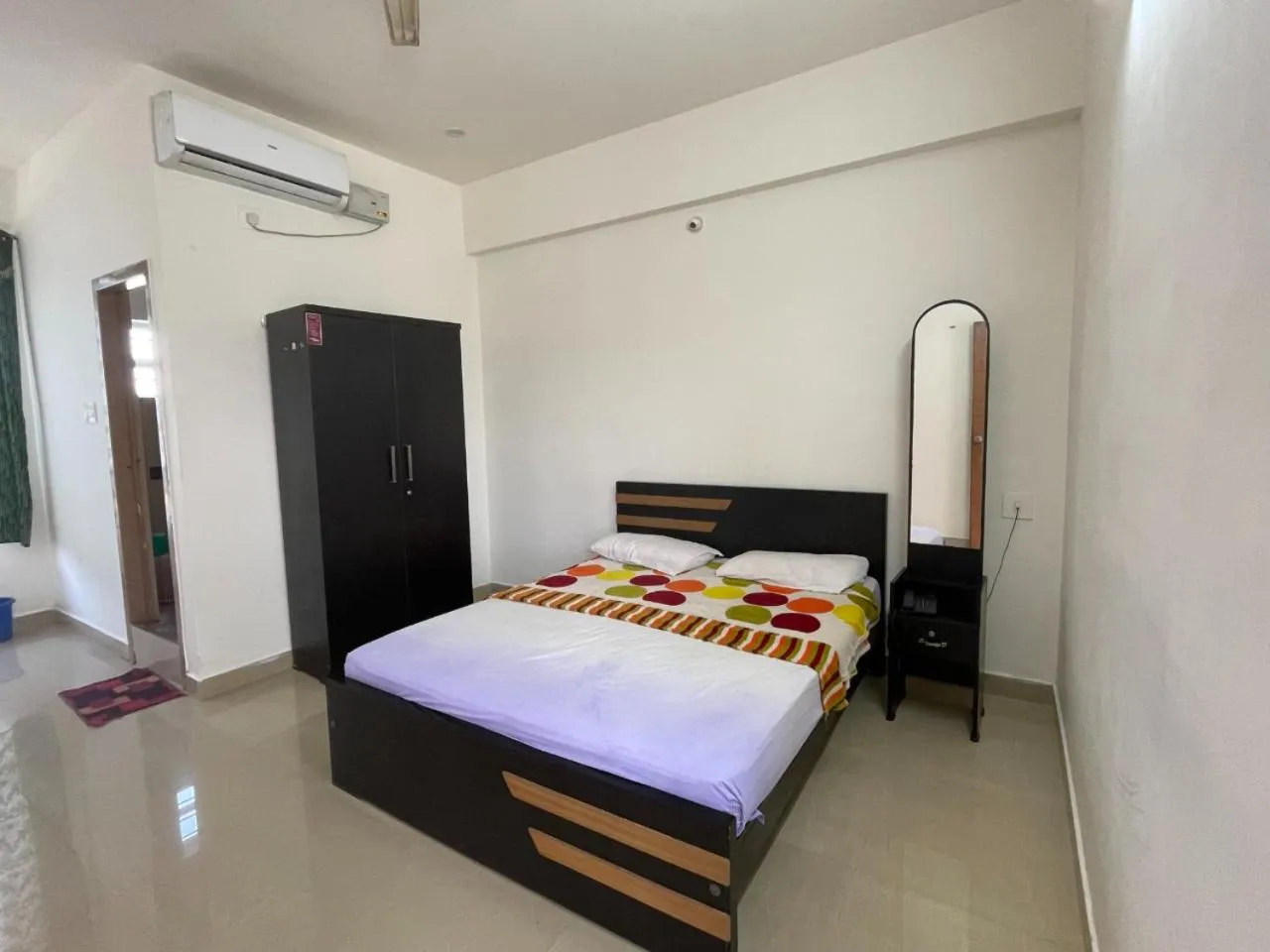 Bedroom, Bed in Green Valley Residency