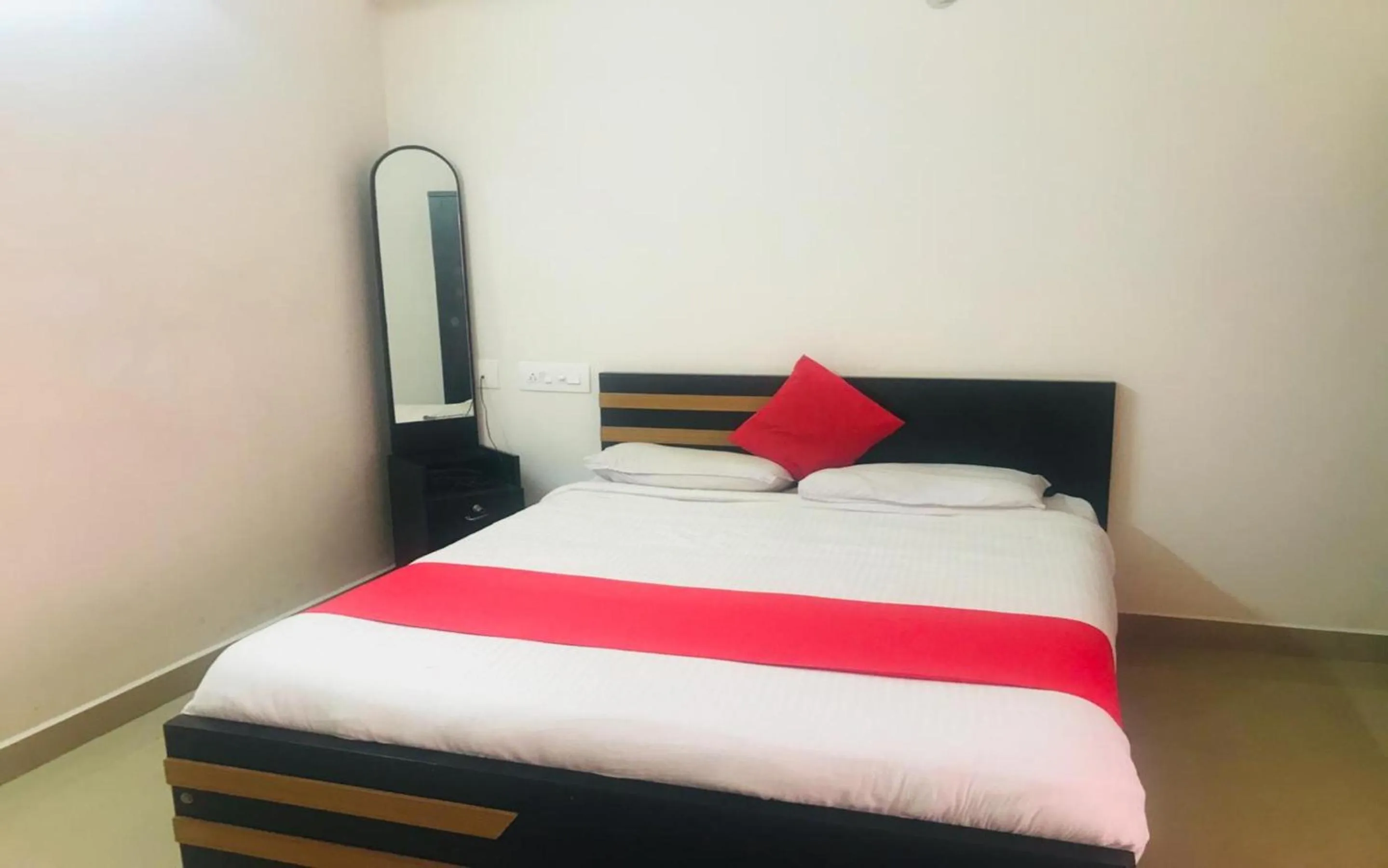 Bedroom, Bed in Green Valley Residency