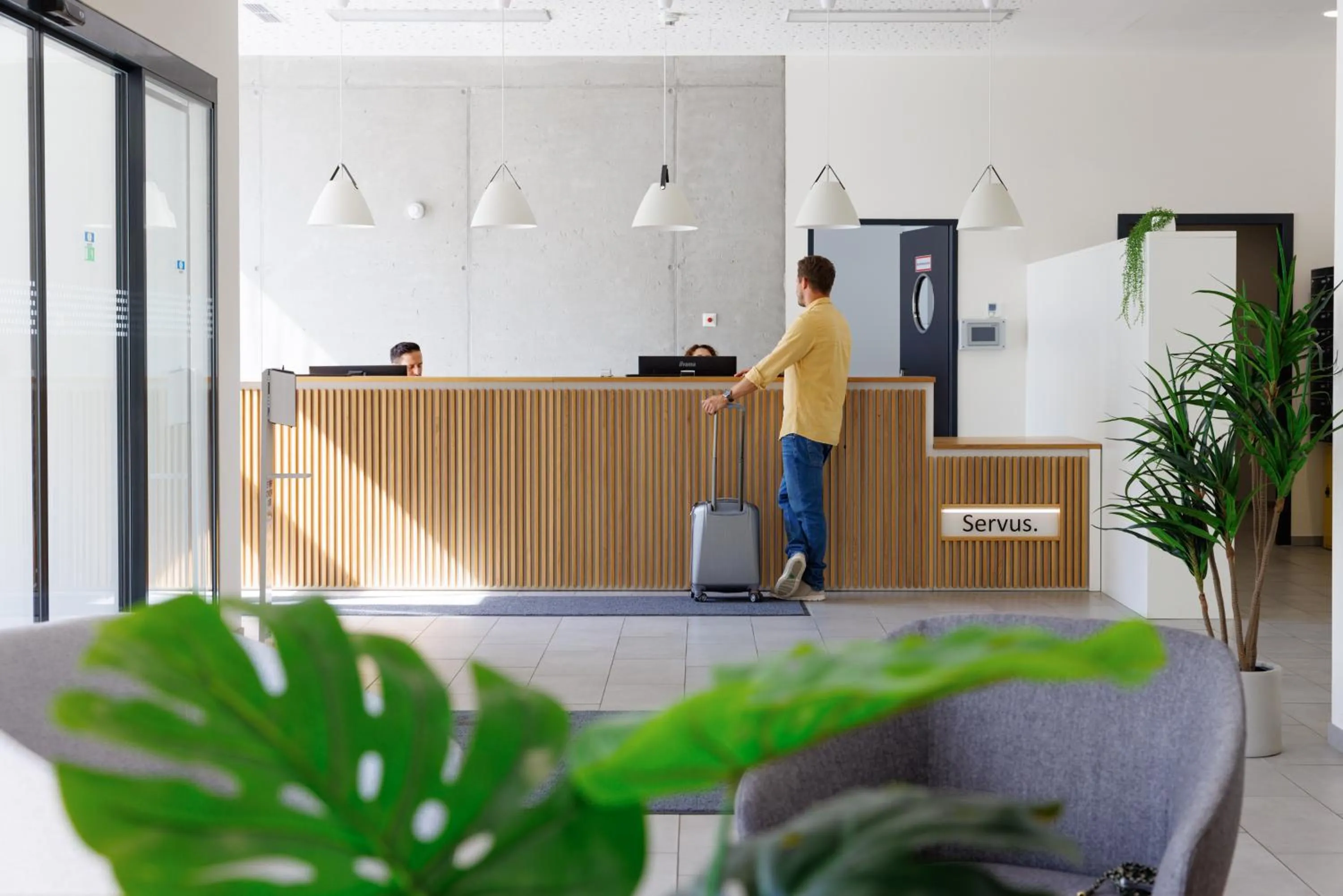 Lobby or reception in smartments Wien Heiligenstadt