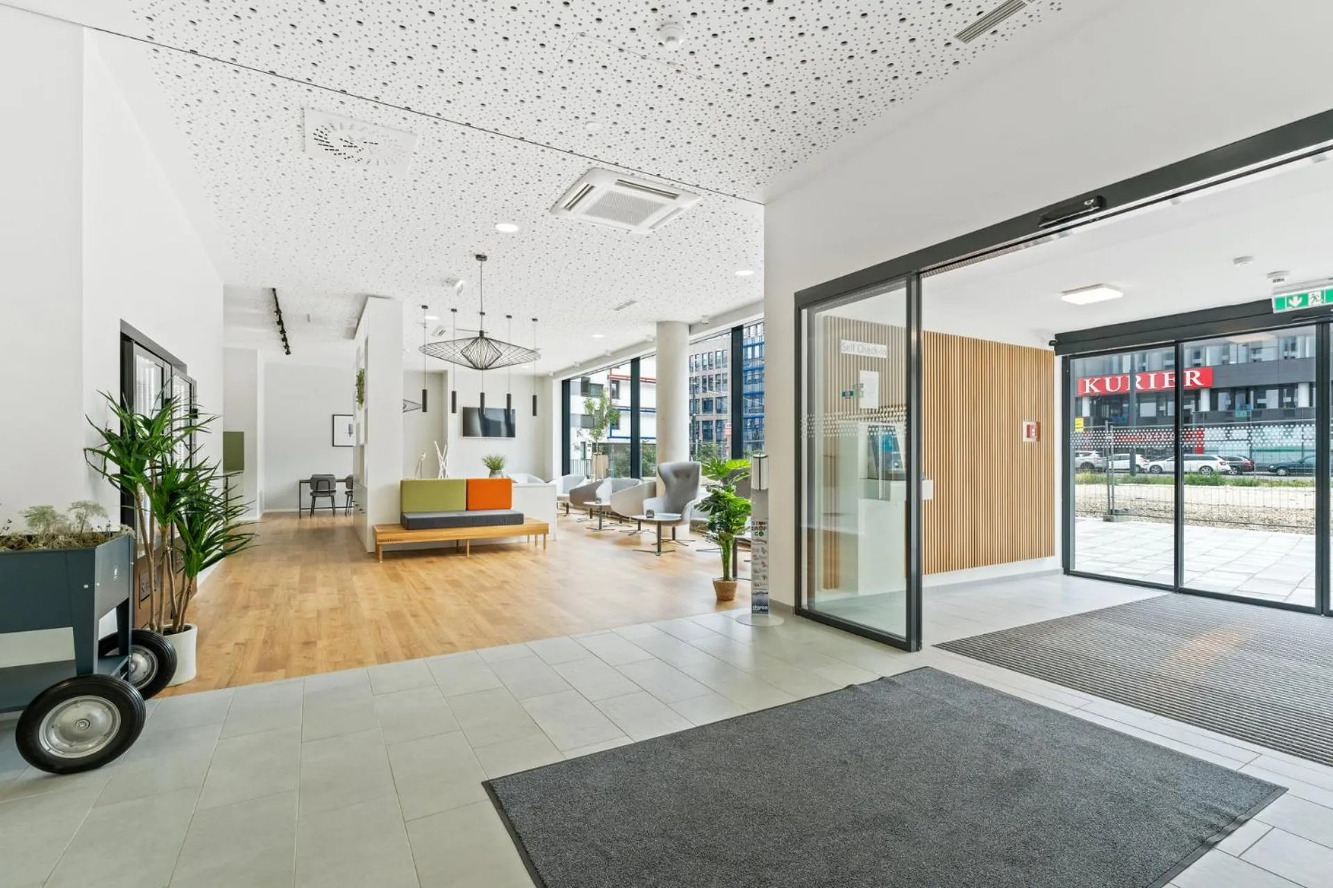 Lobby or reception in smartments Wien Heiligenstadt