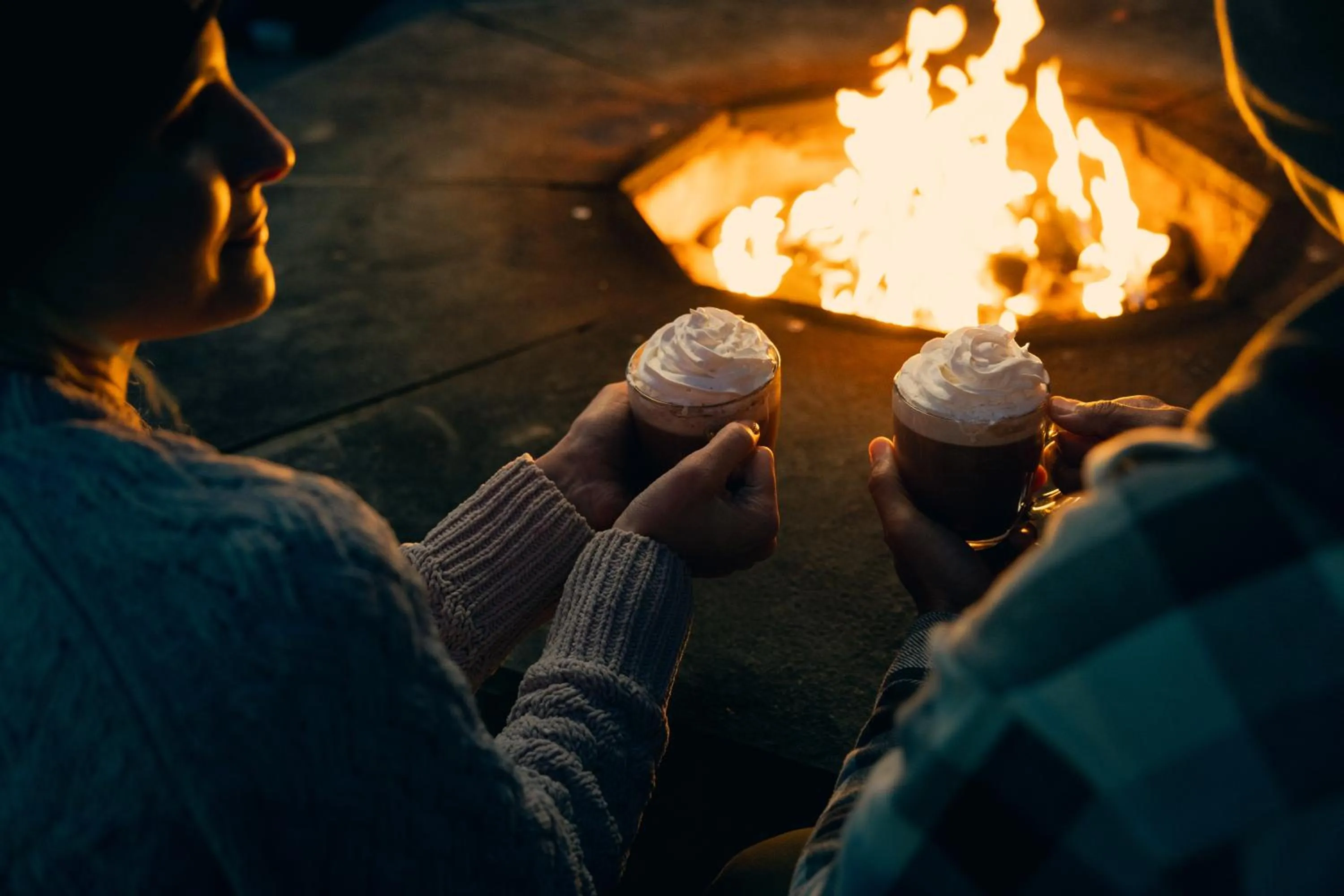 fireplace in Camelback Resort