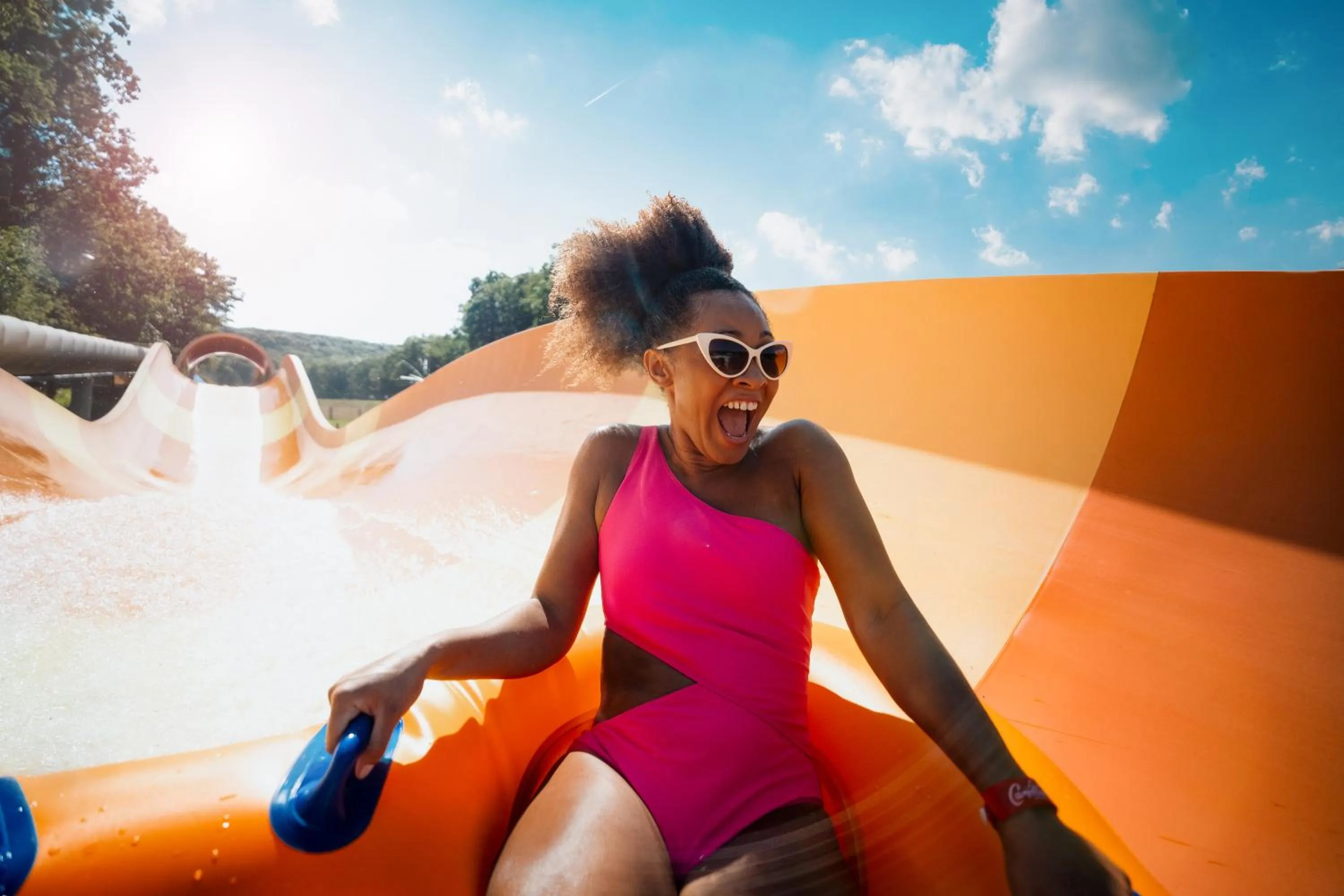 Aqua park in Camelback Resort