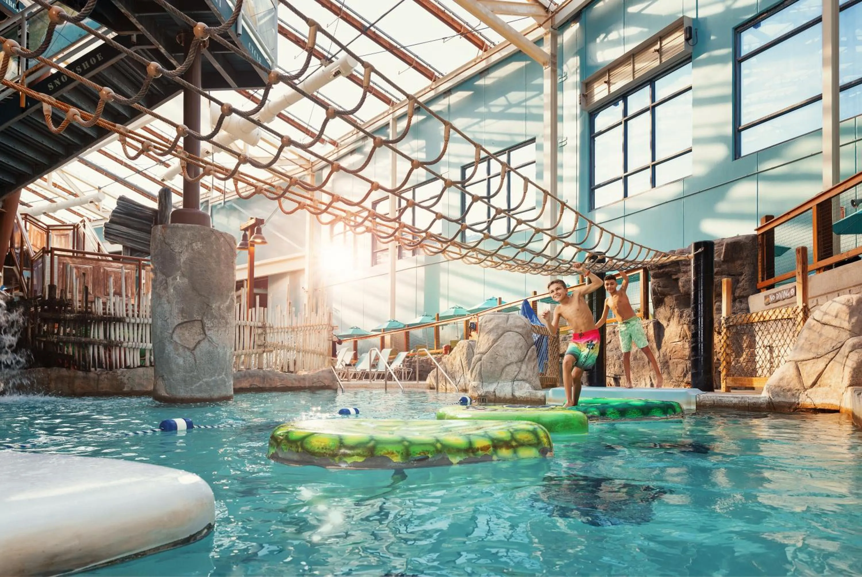 Aqua park in Camelback Resort