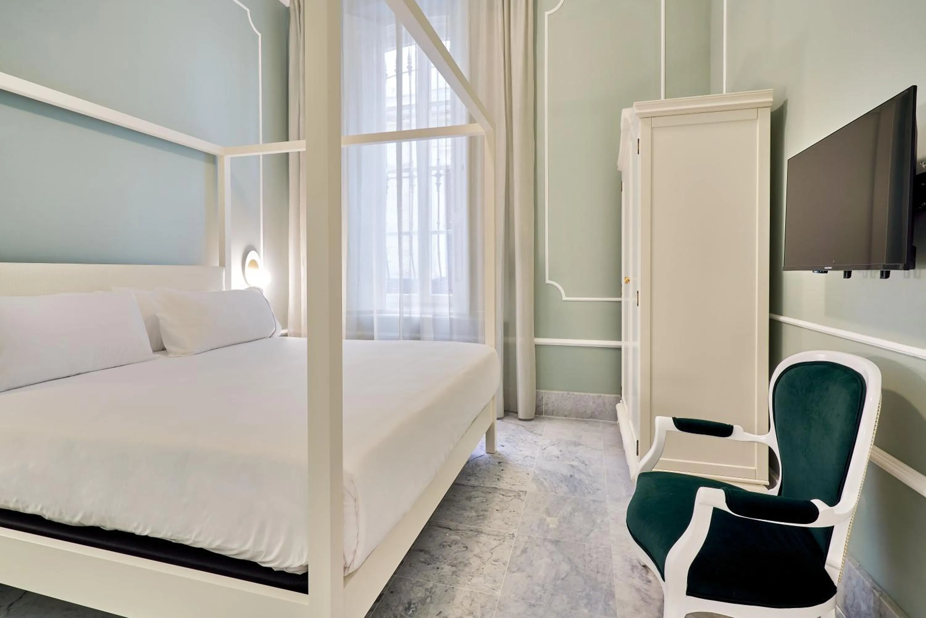 Bedroom, Bed in Tandem Palacio Veedor de Galeras Suites