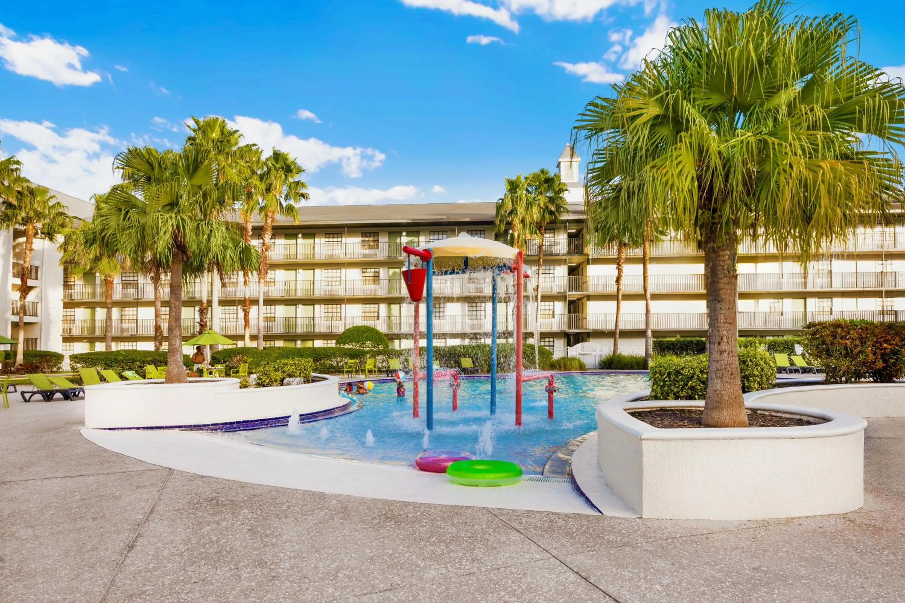 Children play ground in Avanti International Resort