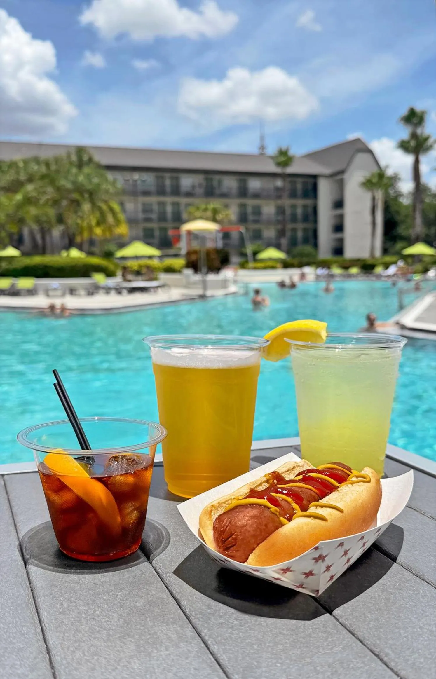 Food close-up in Avanti International Resort