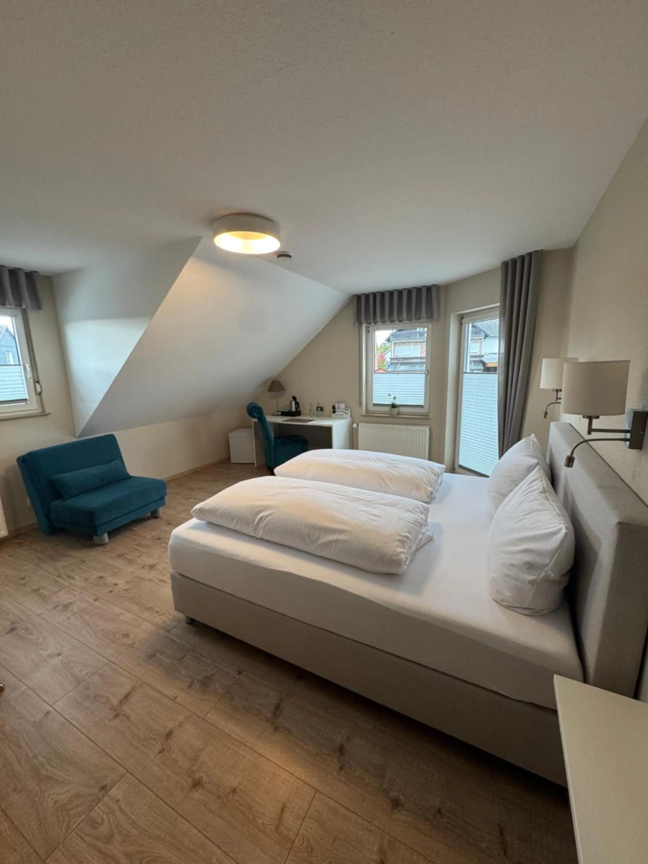 Bed in Hotel Colosseum