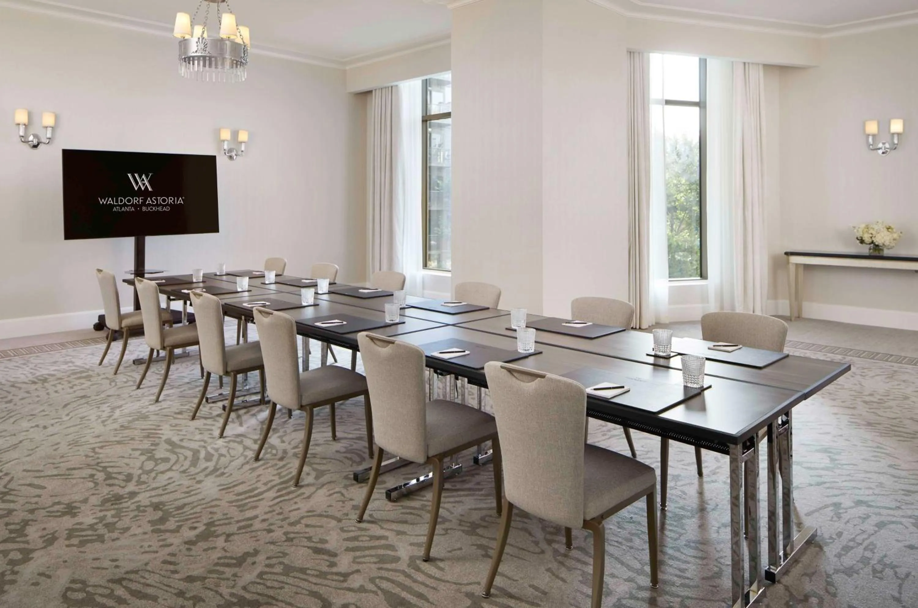 Meeting/conference room in Waldorf Astoria Atlanta Buckhead