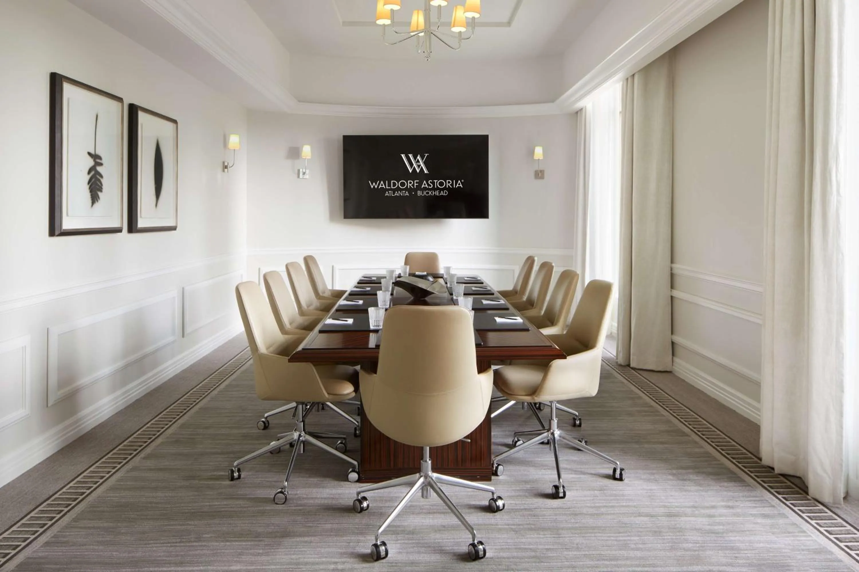 Meeting/conference room in Waldorf Astoria Atlanta Buckhead
