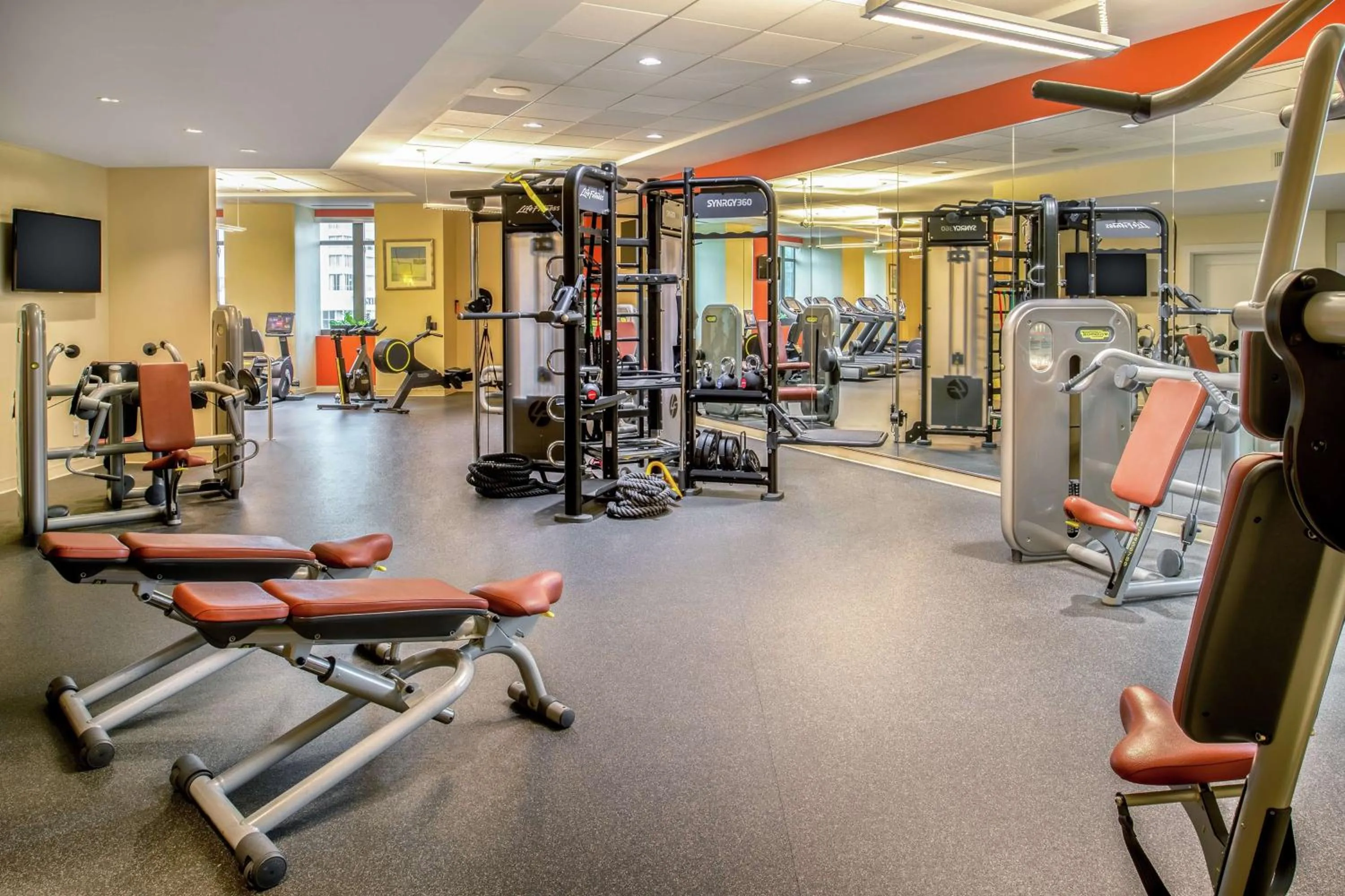 Fitness centre/facilities in Waldorf Astoria Atlanta Buckhead