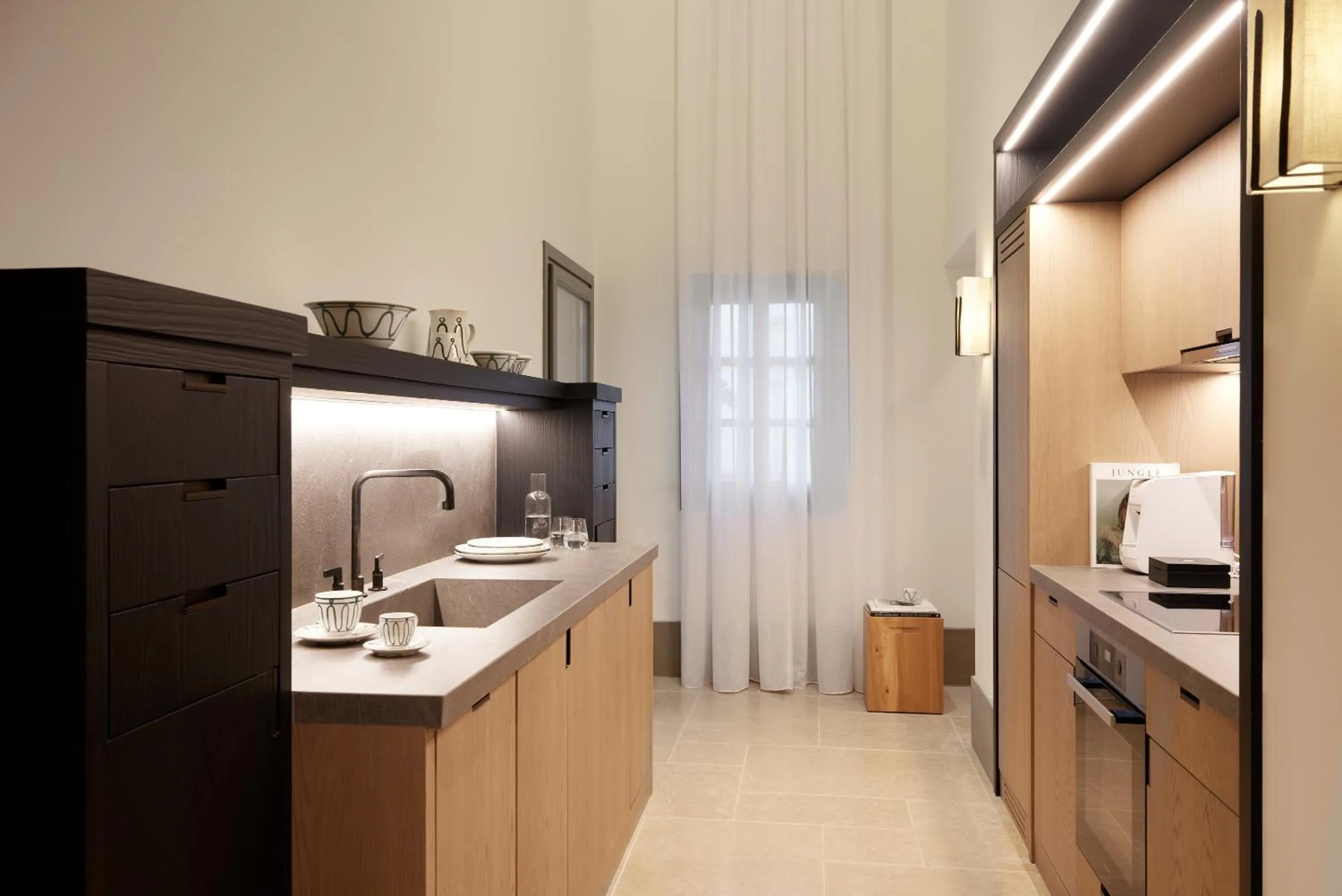 Kitchen or kitchenette in Angsana Corfu Resort & Spa