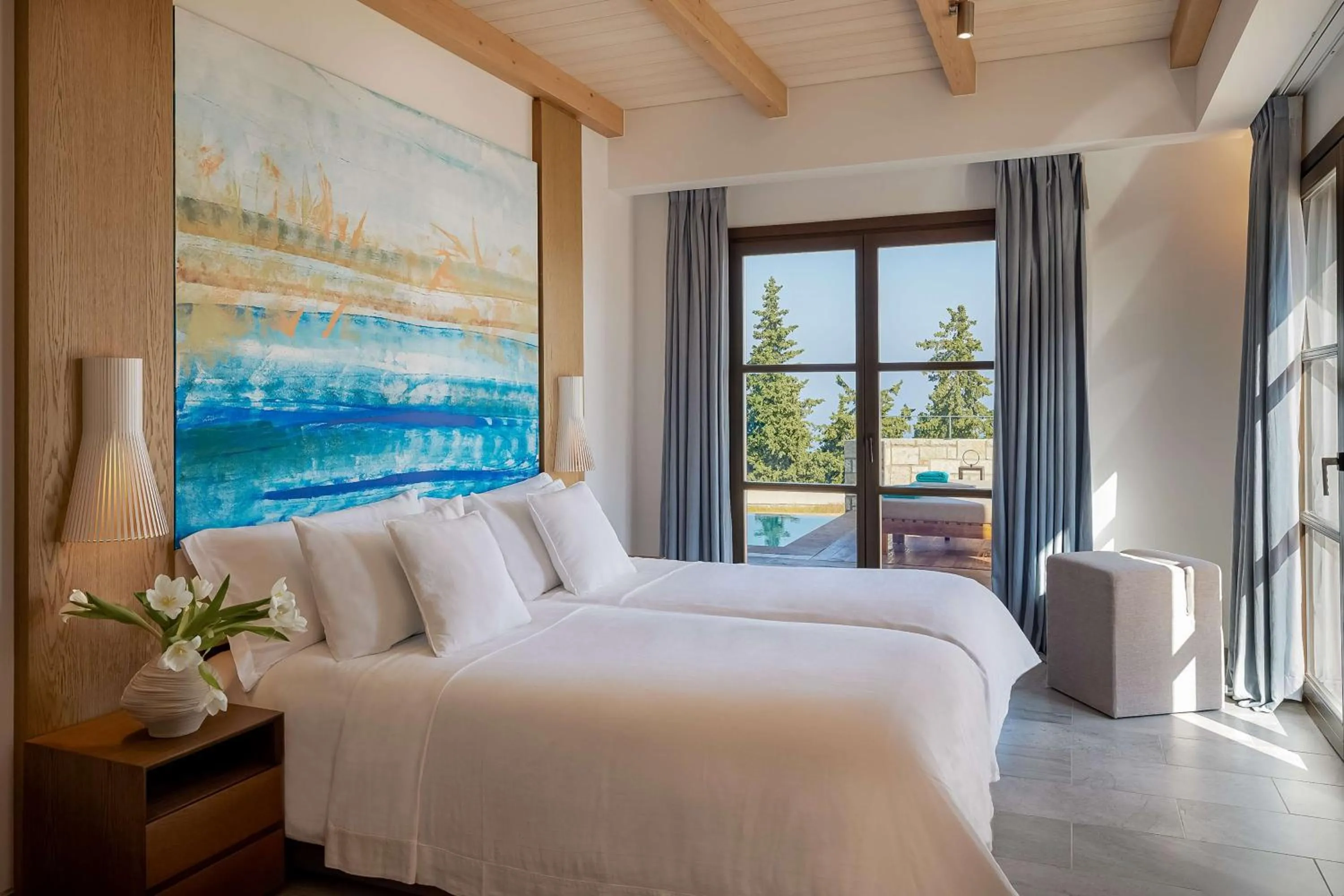 Bedroom, Bed in Angsana Corfu Resort & Spa