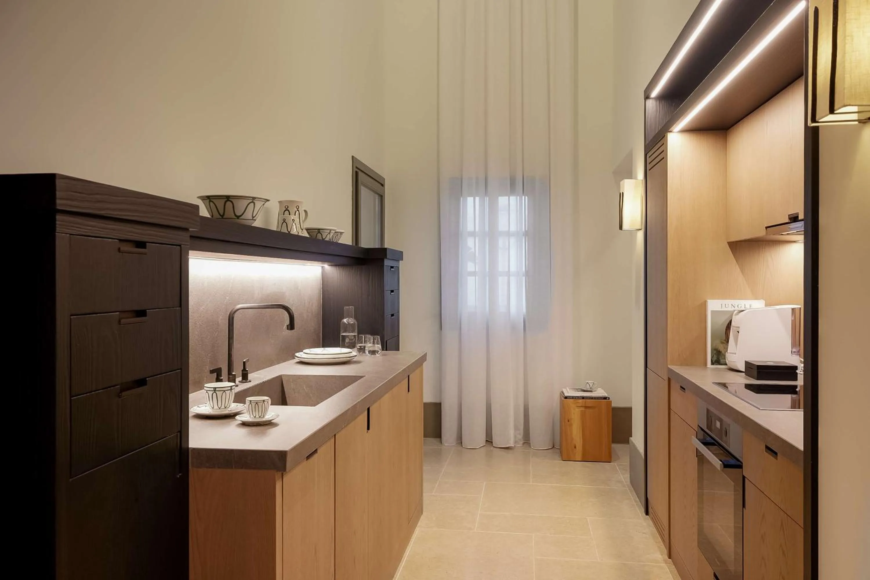 Kitchen or kitchenette in Angsana Corfu Resort & Spa