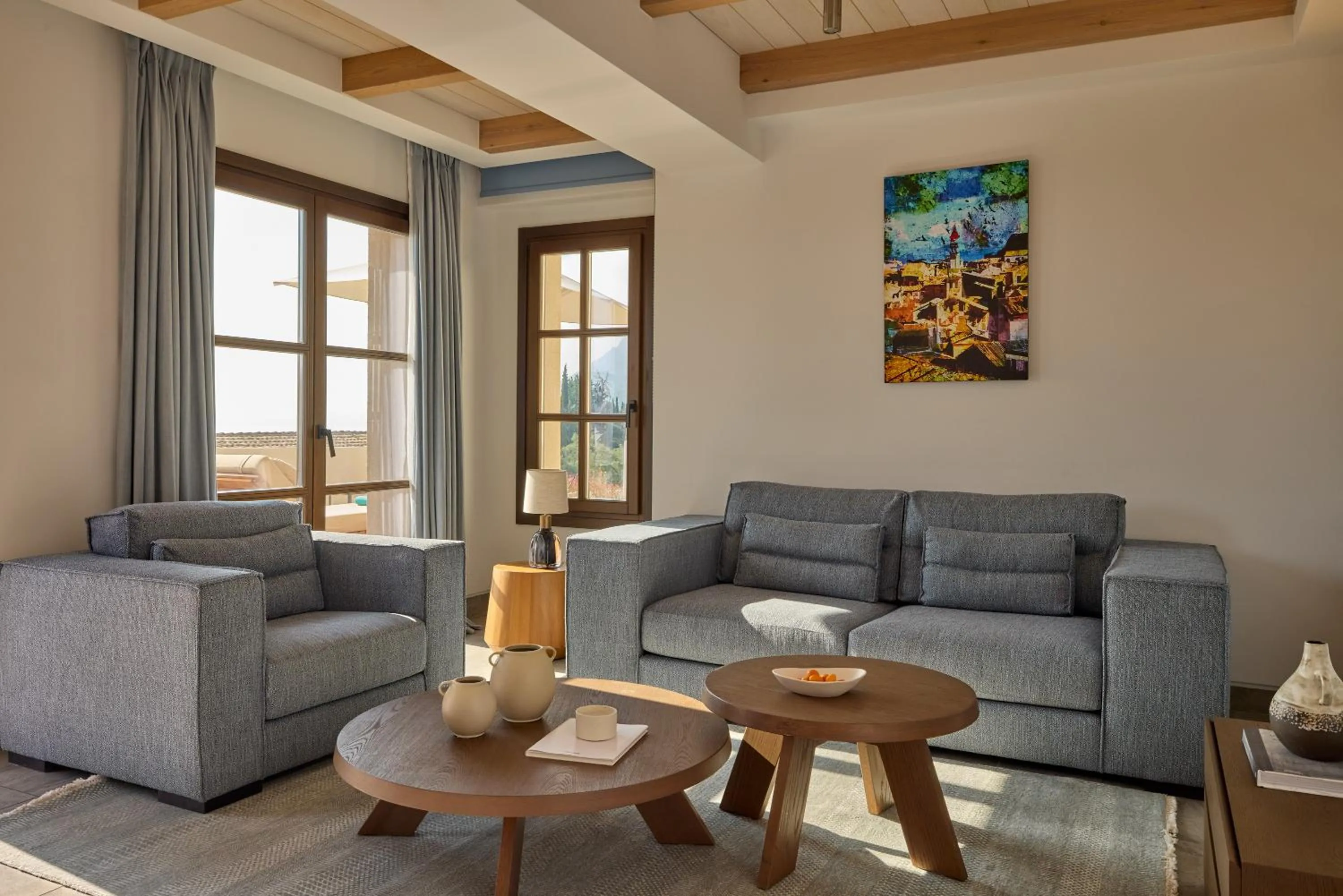 Living room in Angsana Corfu Resort & Spa