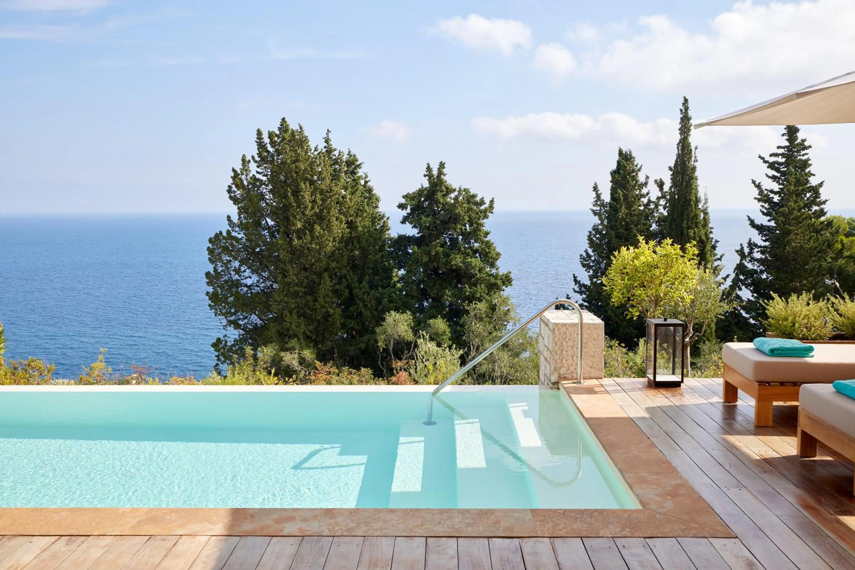 Patio in Angsana Corfu Resort & Spa