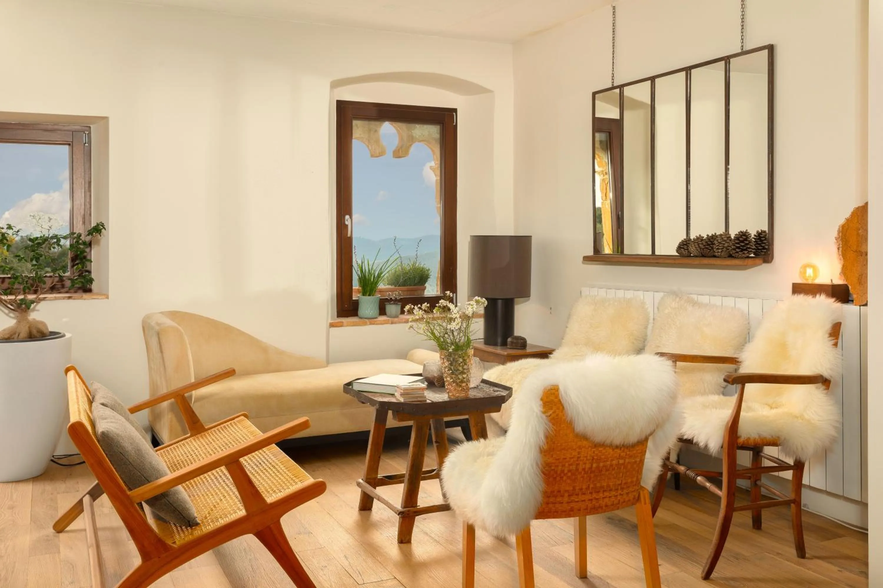 Living room in Mas Oms