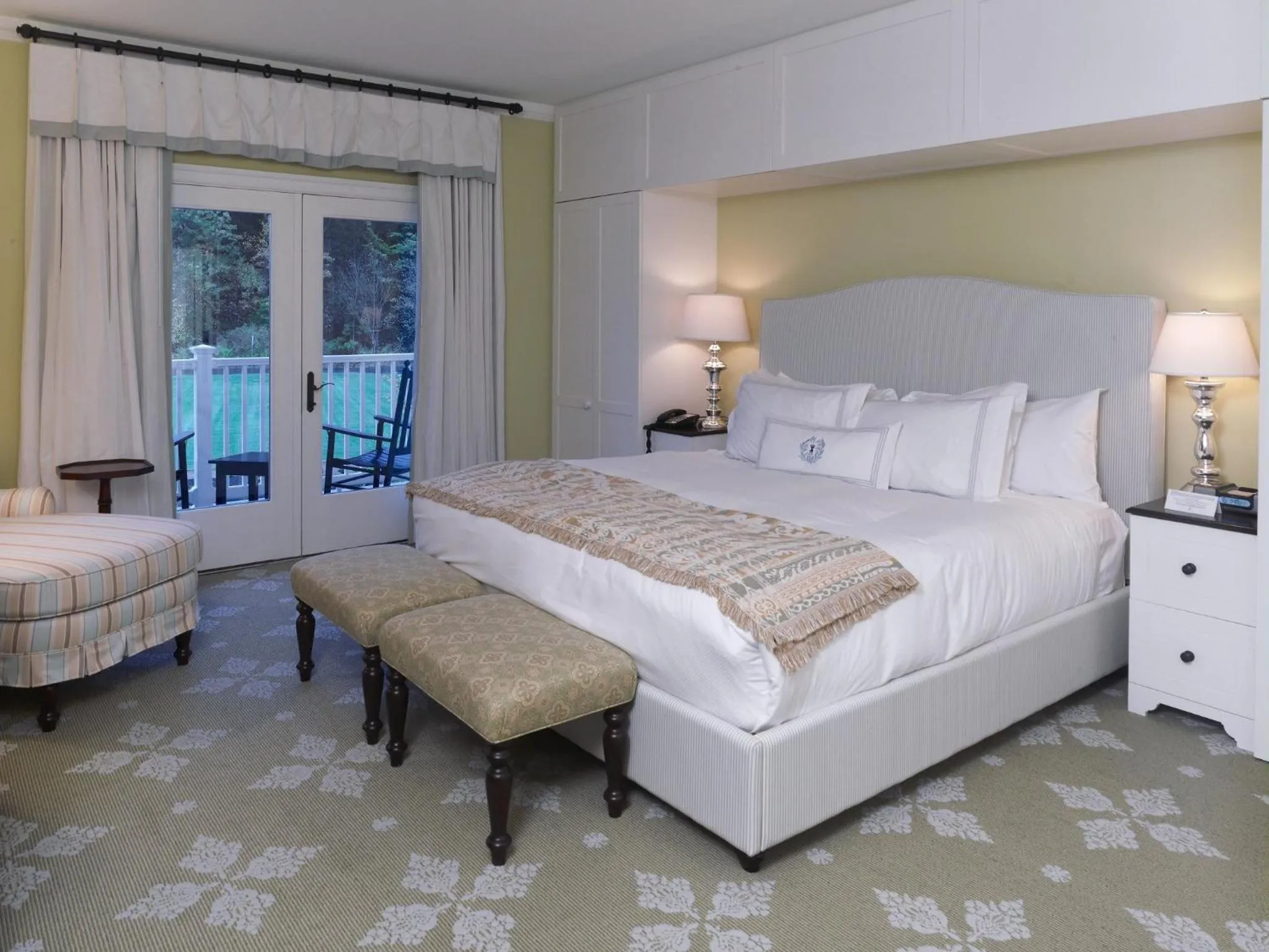 Bedroom, Bed in Omni Bedford Springs Resort & Spa