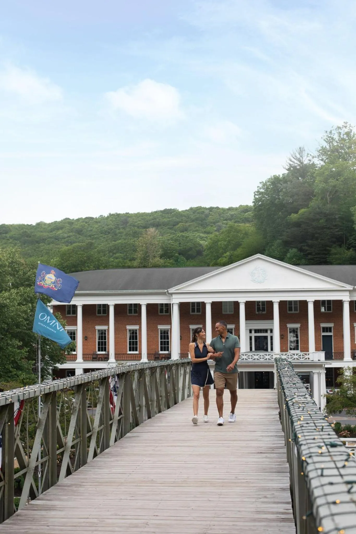 Property building in Omni Bedford Springs Resort & Spa