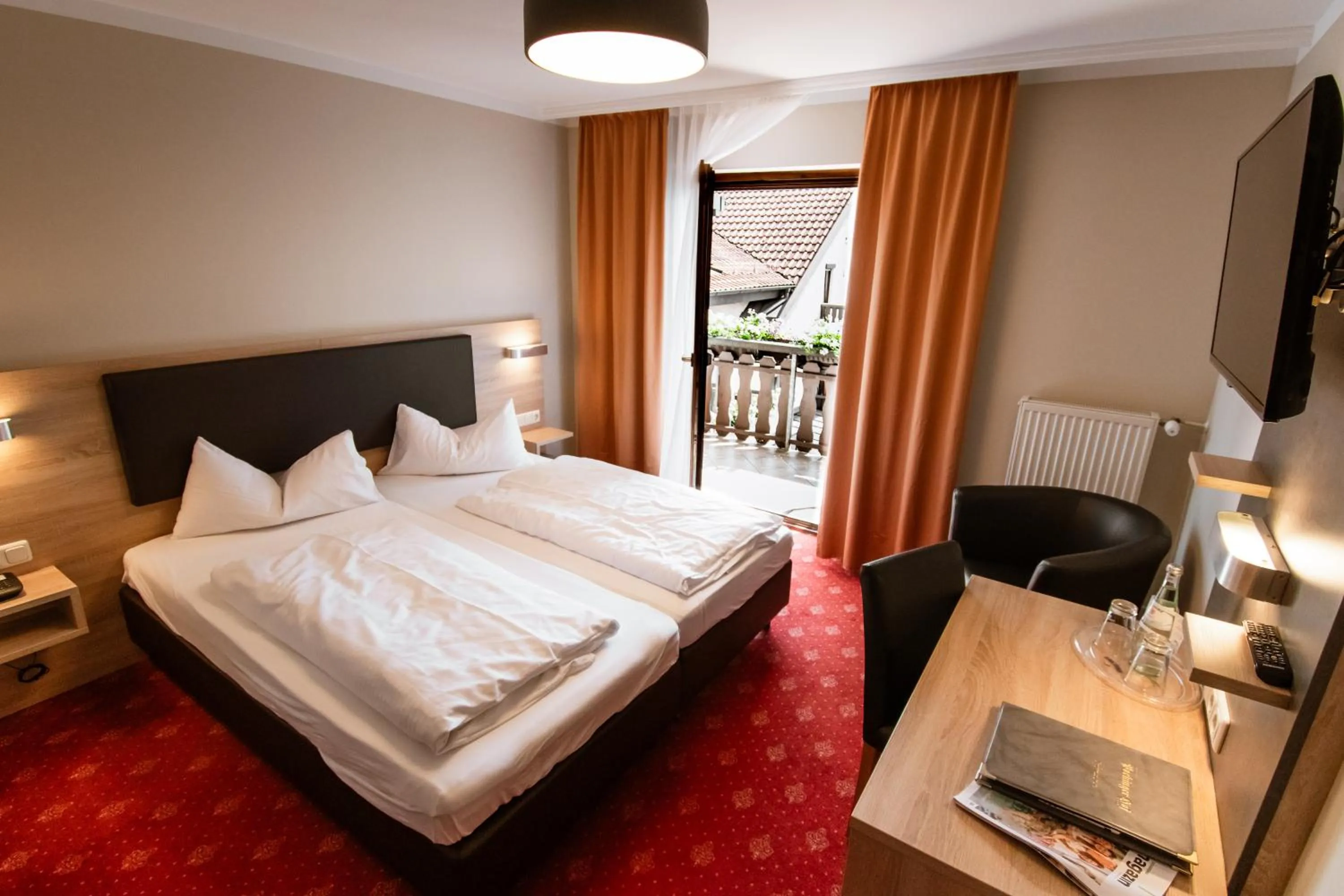 Photo of the whole room, Bed in Hotel Pockinger Hof