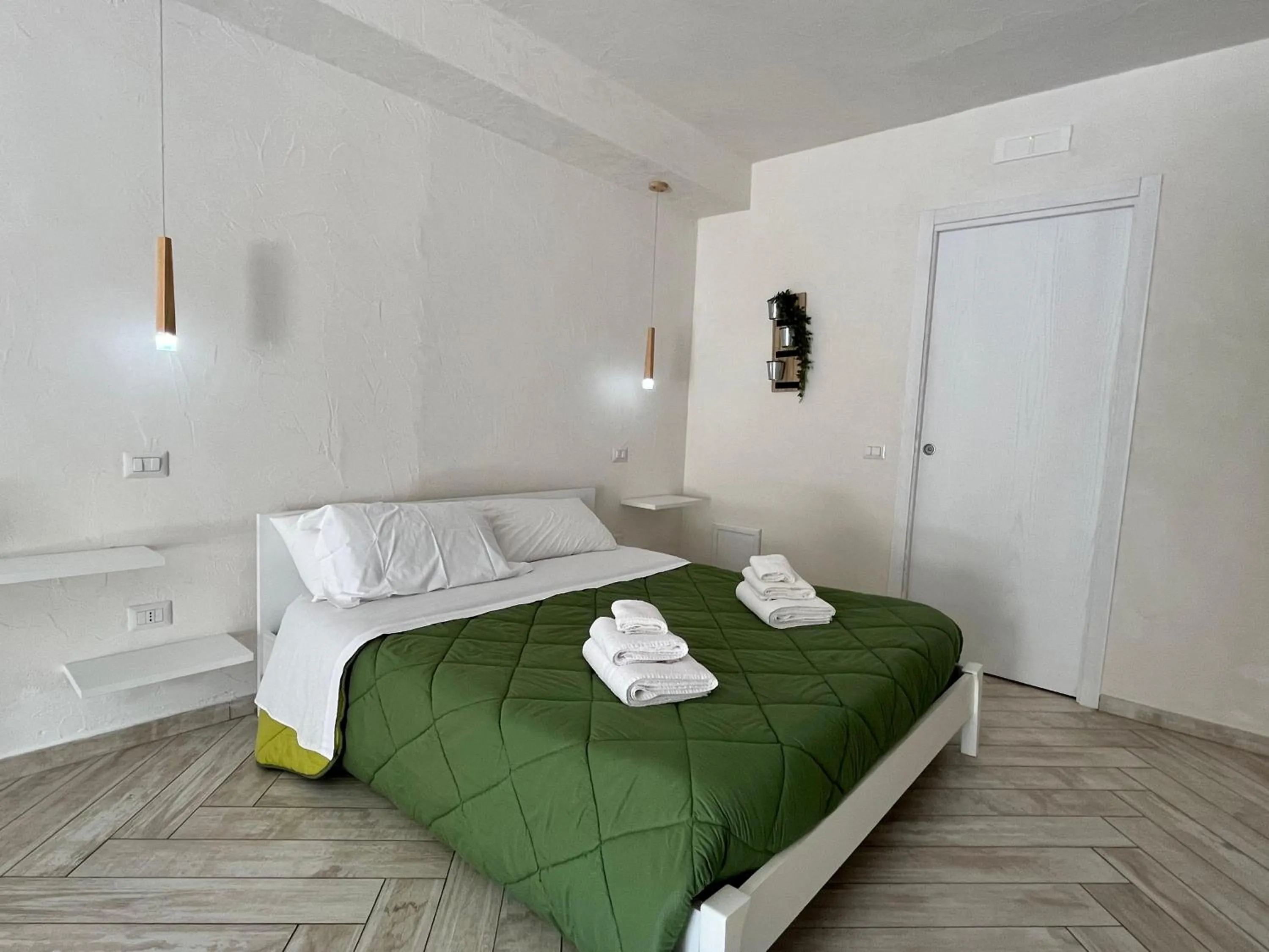 Bed in B&B Kamalei Tropea