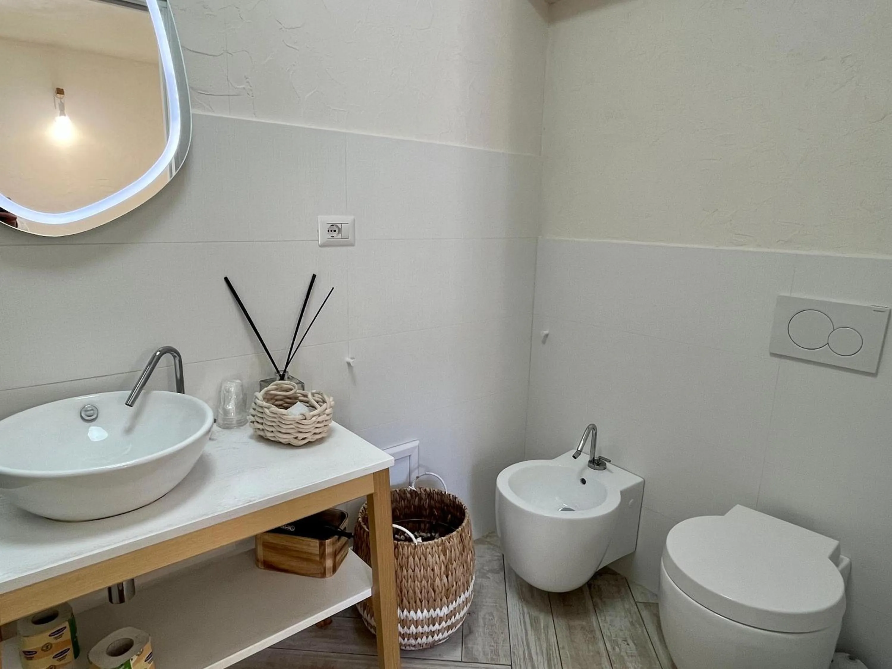 Toilet in B&B Kamalei Tropea