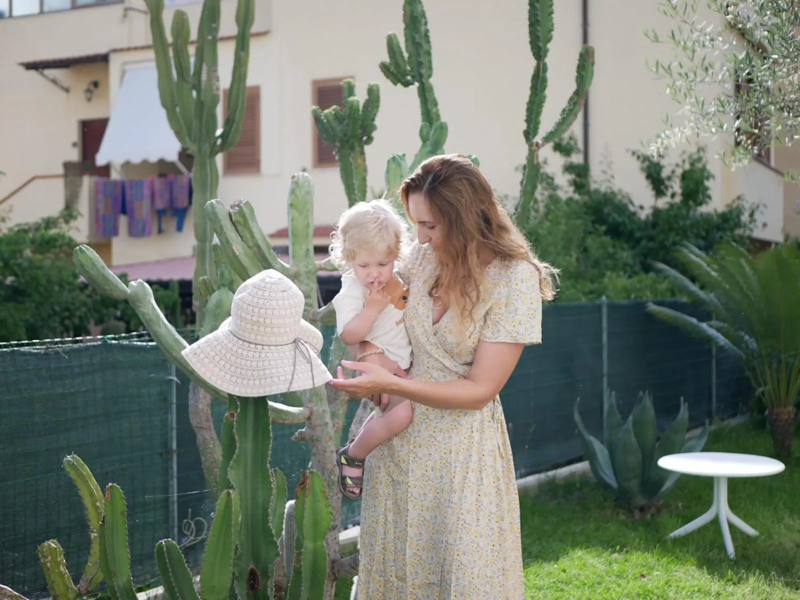 Garden in B&B Kamalei Tropea