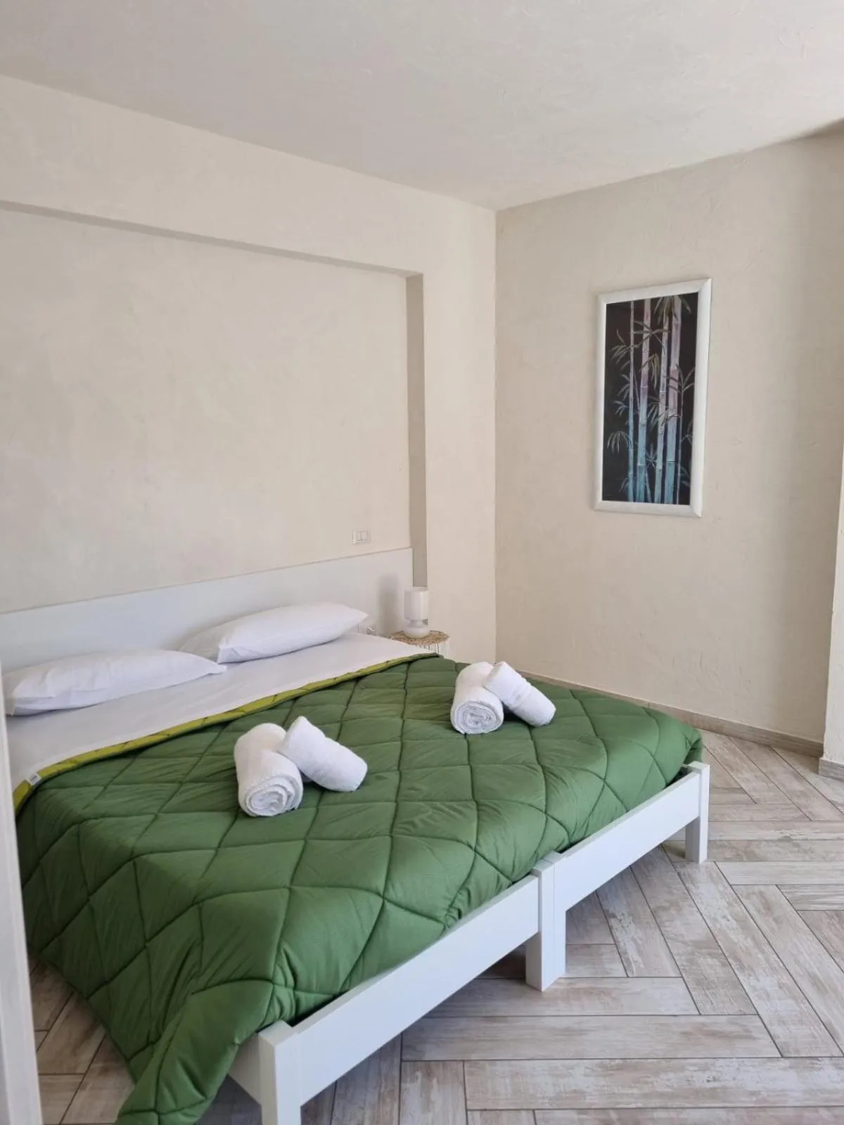 Bed in B&B Kamalei Tropea