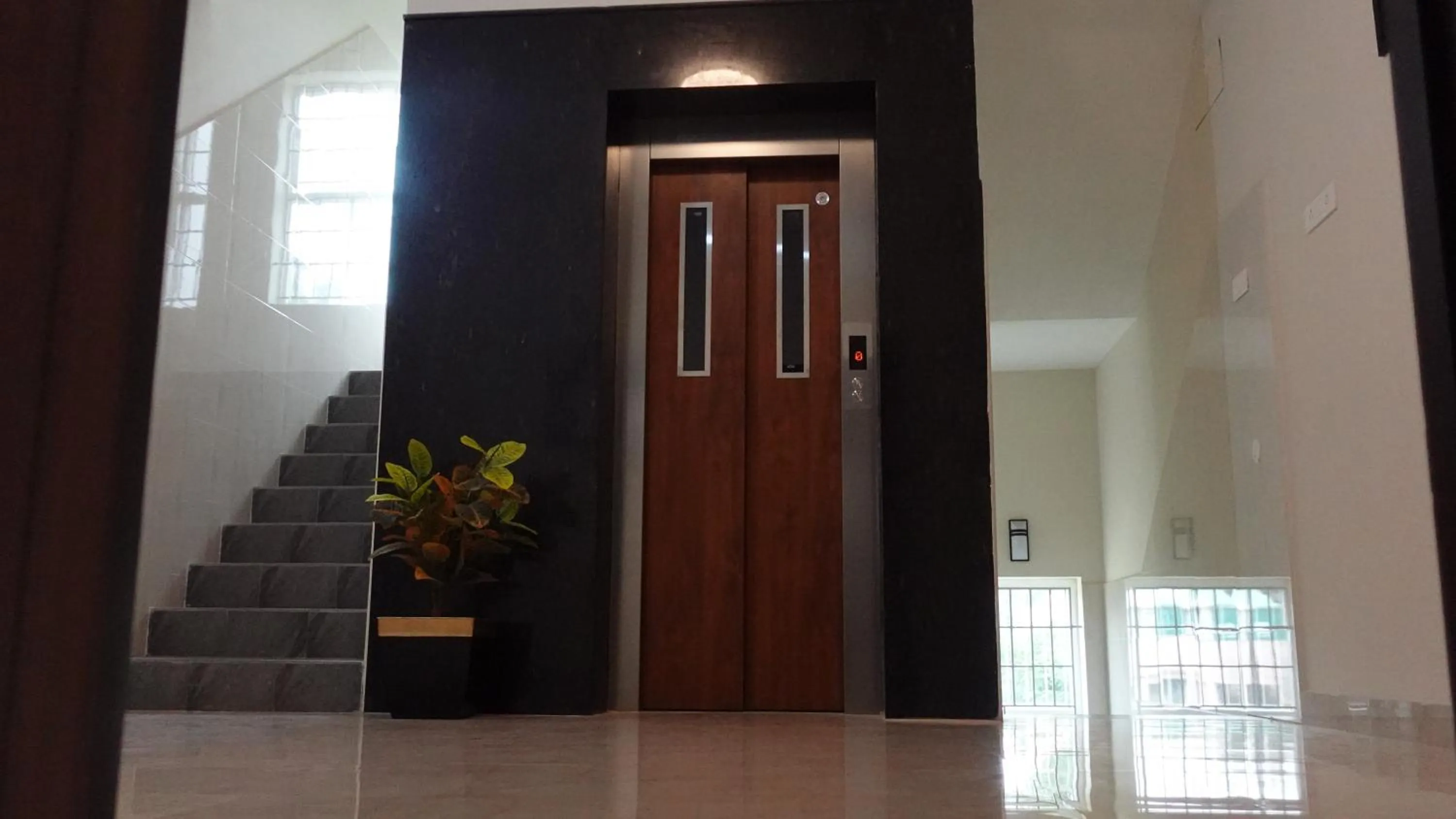 elevator in Hotel Akshith Inn