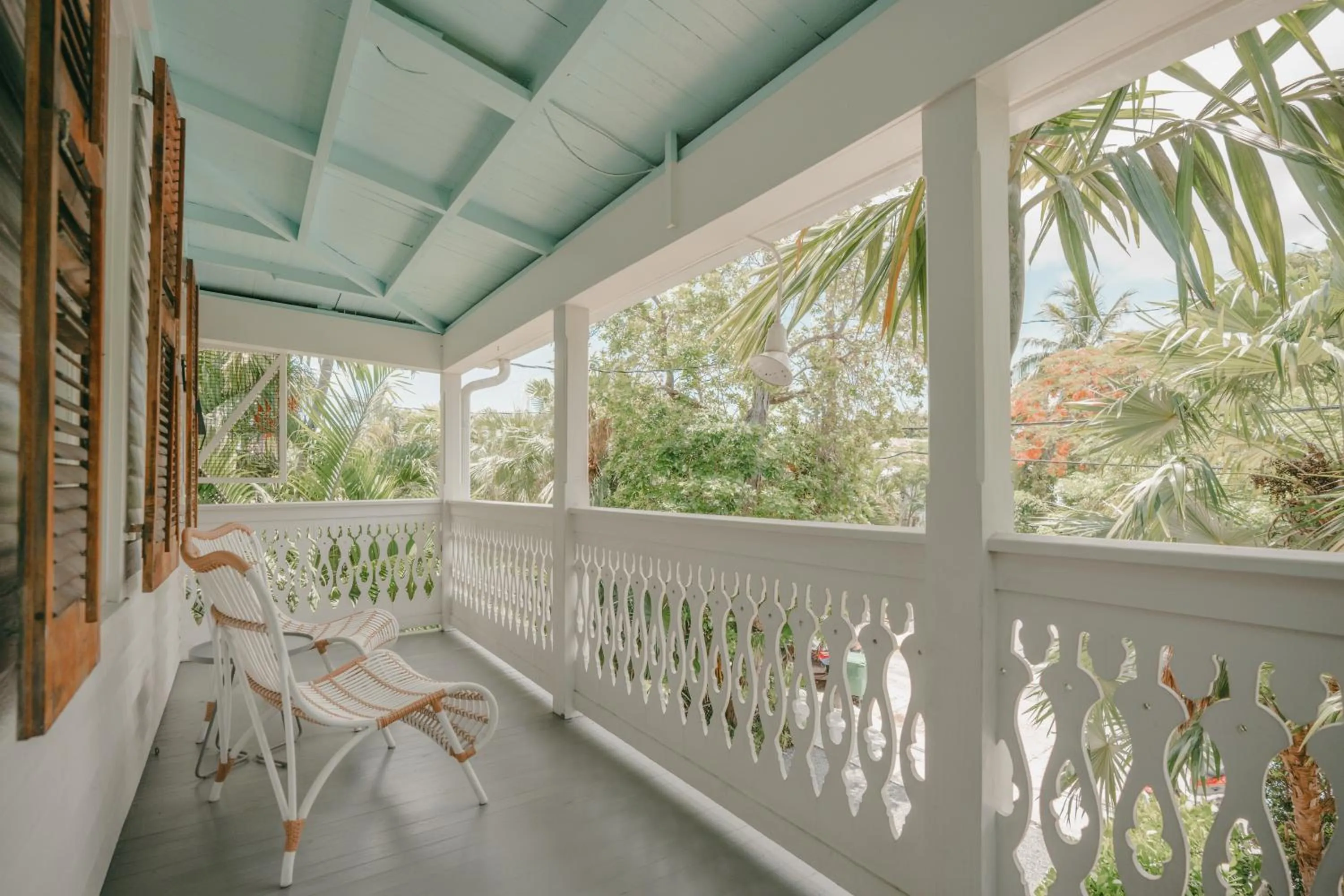Patio in Winslow's Bungalows - Key West Historic Inns