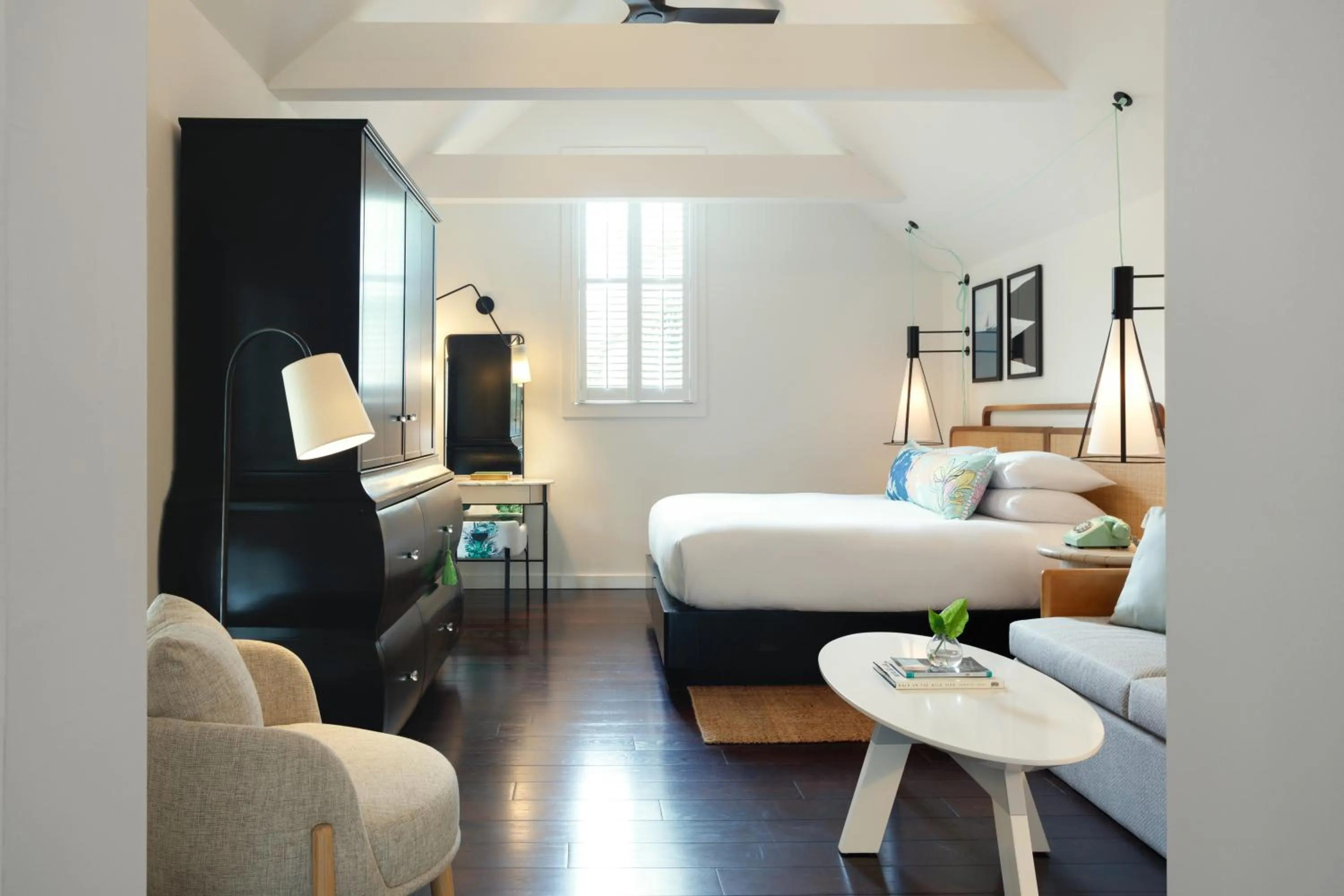 Bedroom, Bed in Winslow's Bungalows - Key West Historic Inns