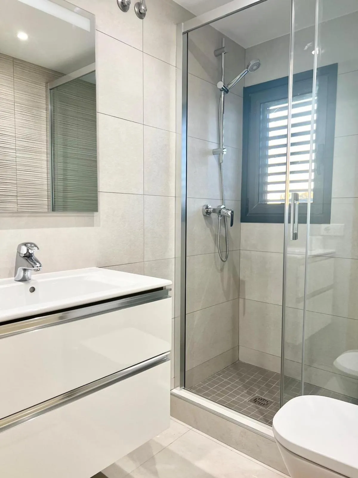 Bathroom in Apartamentos Stella Maris