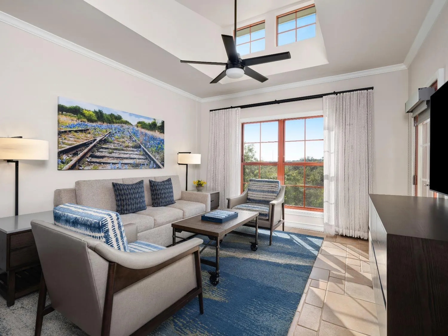 Living room in Hyatt Vacation Club at Wild Oak Ranch